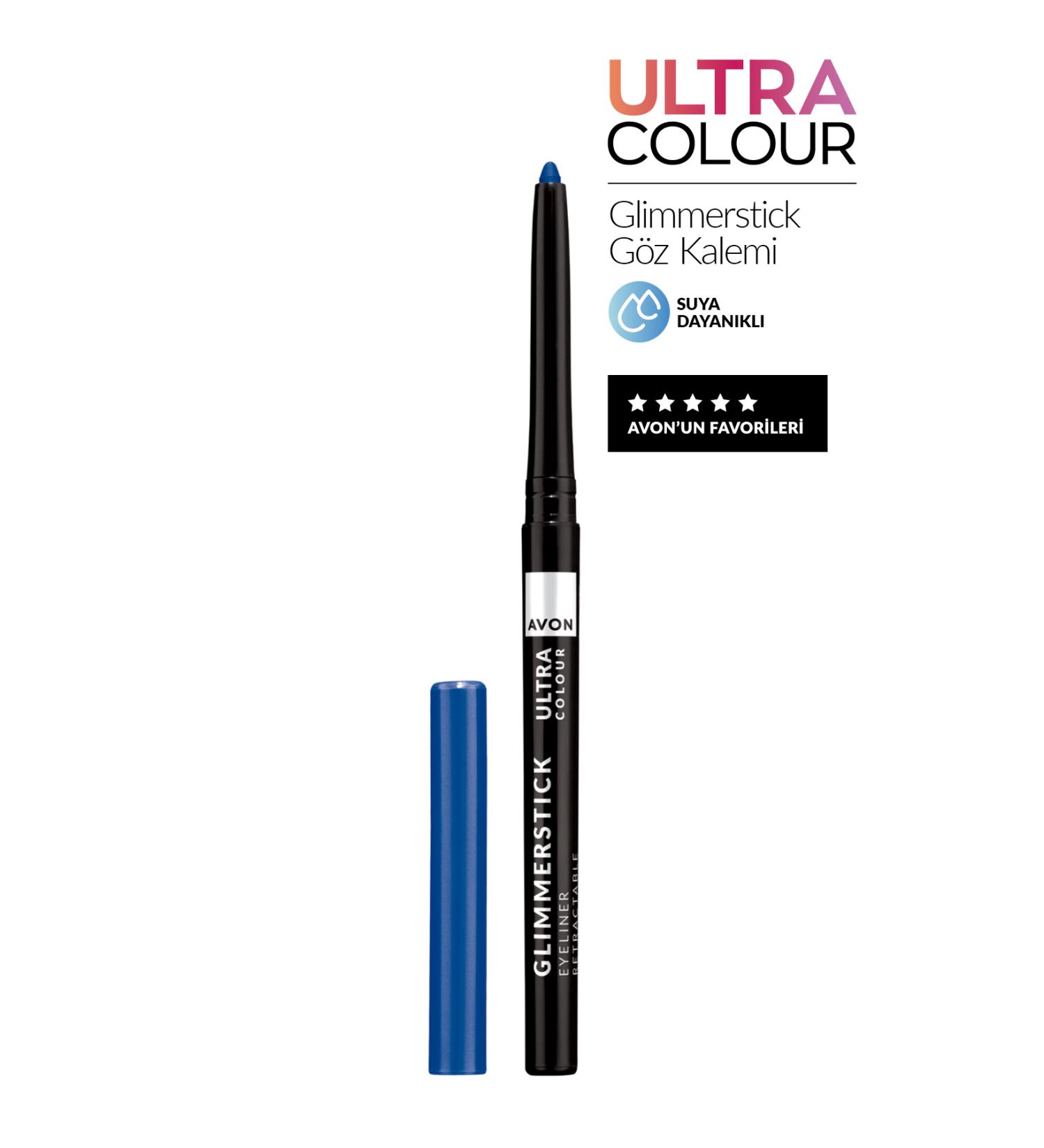 Avon Glimmerstick Original Lift-Up Eye Pencil - Azure Blue - Buy Online on GoSupps.com