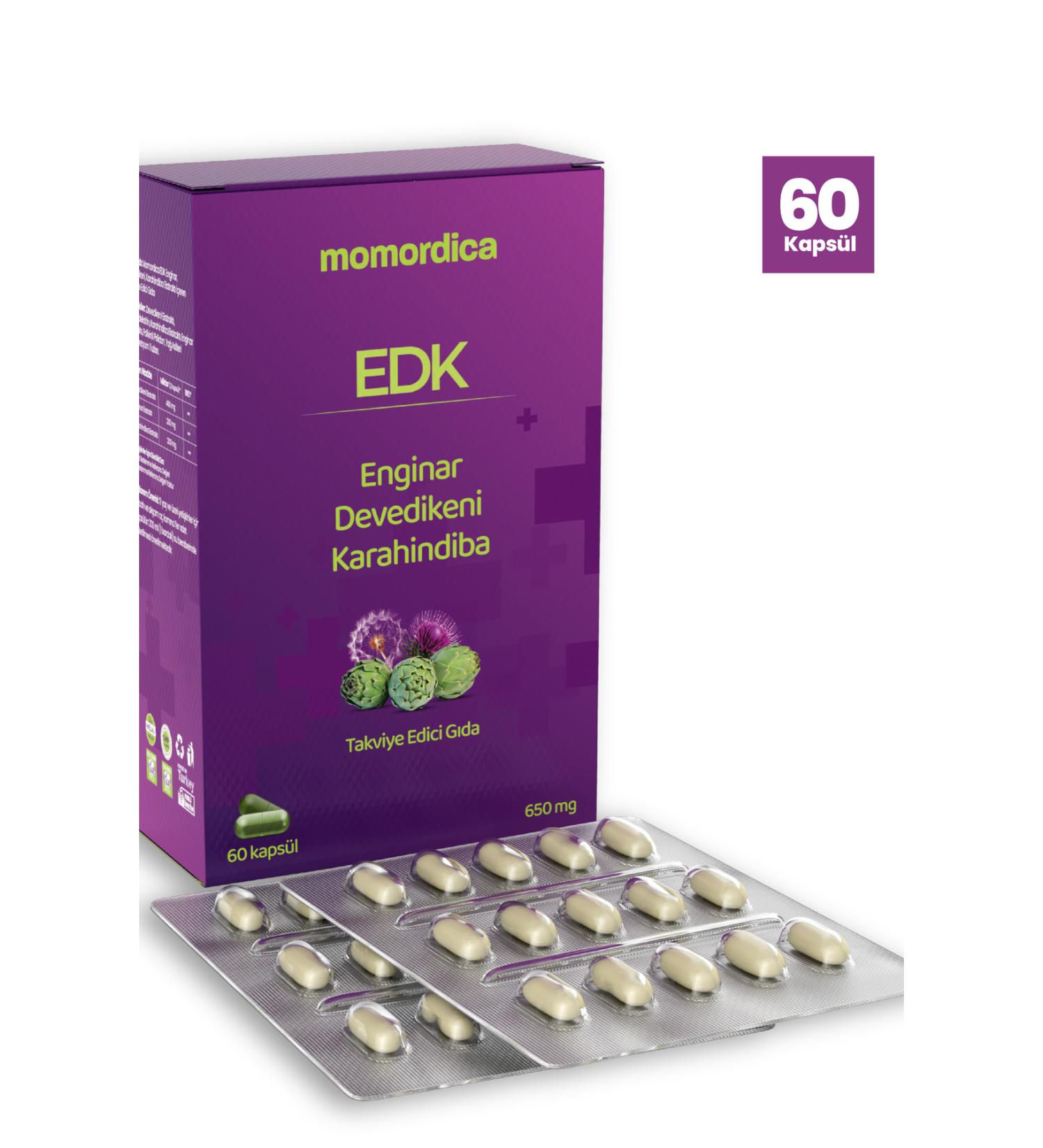 MOMORDICA EDK (Artichoke-Thistle-Dandelion) Capsule - Buy Online on GoSupps.com
