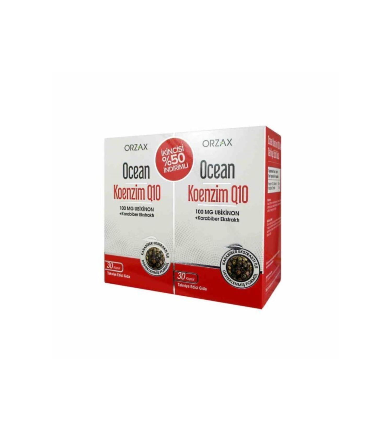 Ocean Coenzyme Q10 30 Capsules Duo Set