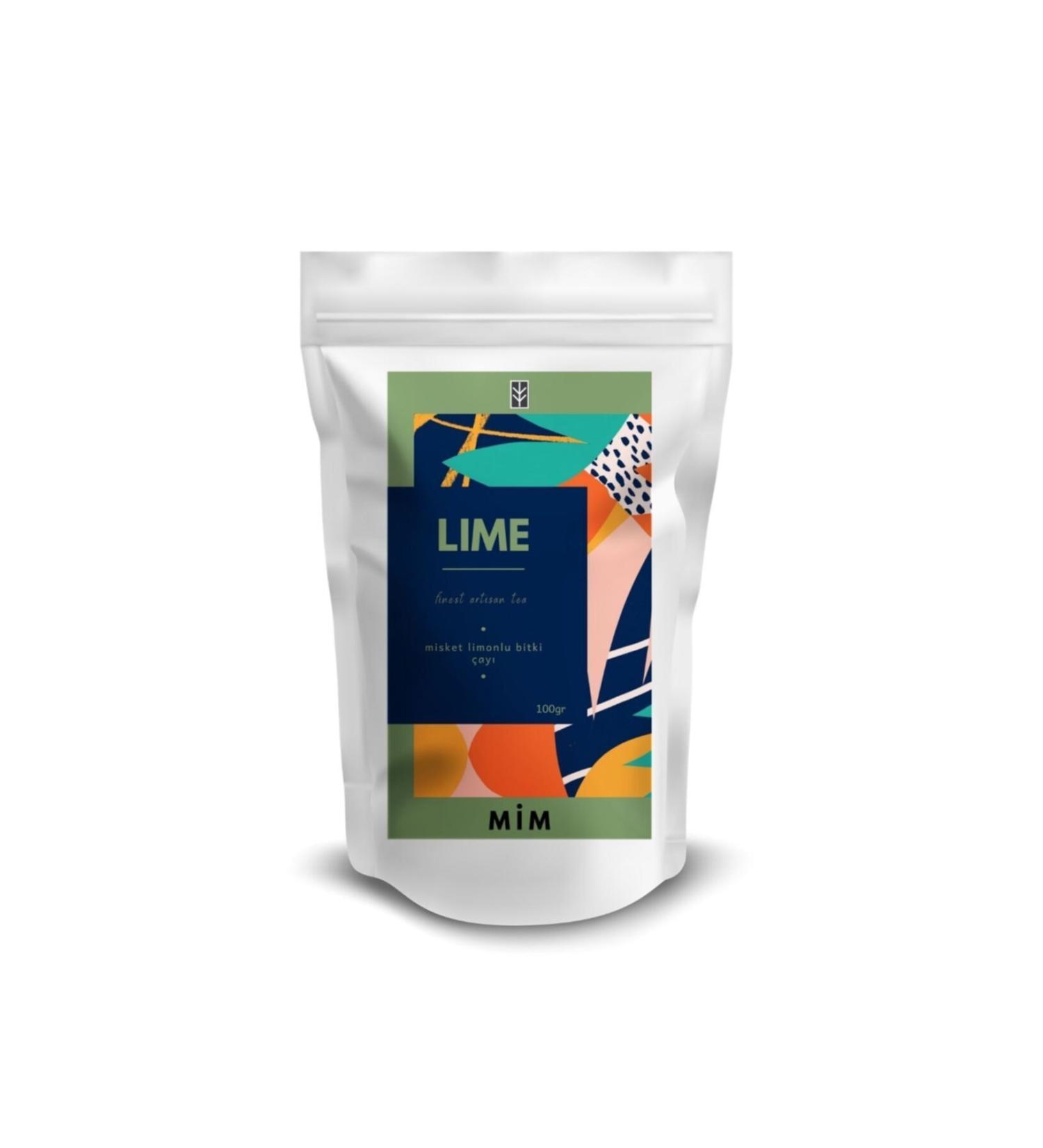 Mim Tea Lime Tea Herbal Tea with Lime 100 gr - Buy Online on GoSupps.com