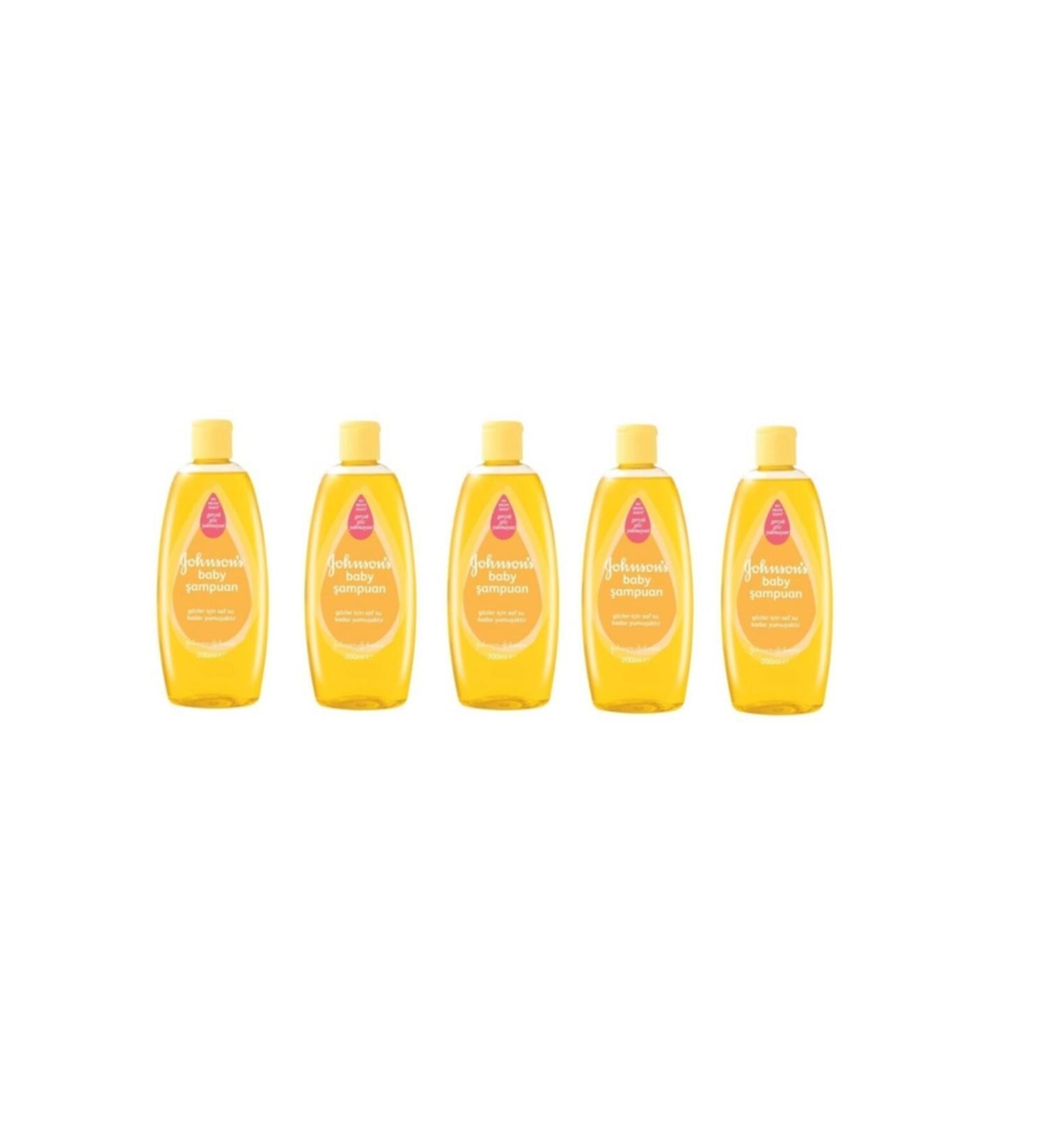Johnson's Baby Shampoo 200 Ml 5 Piece Special Set