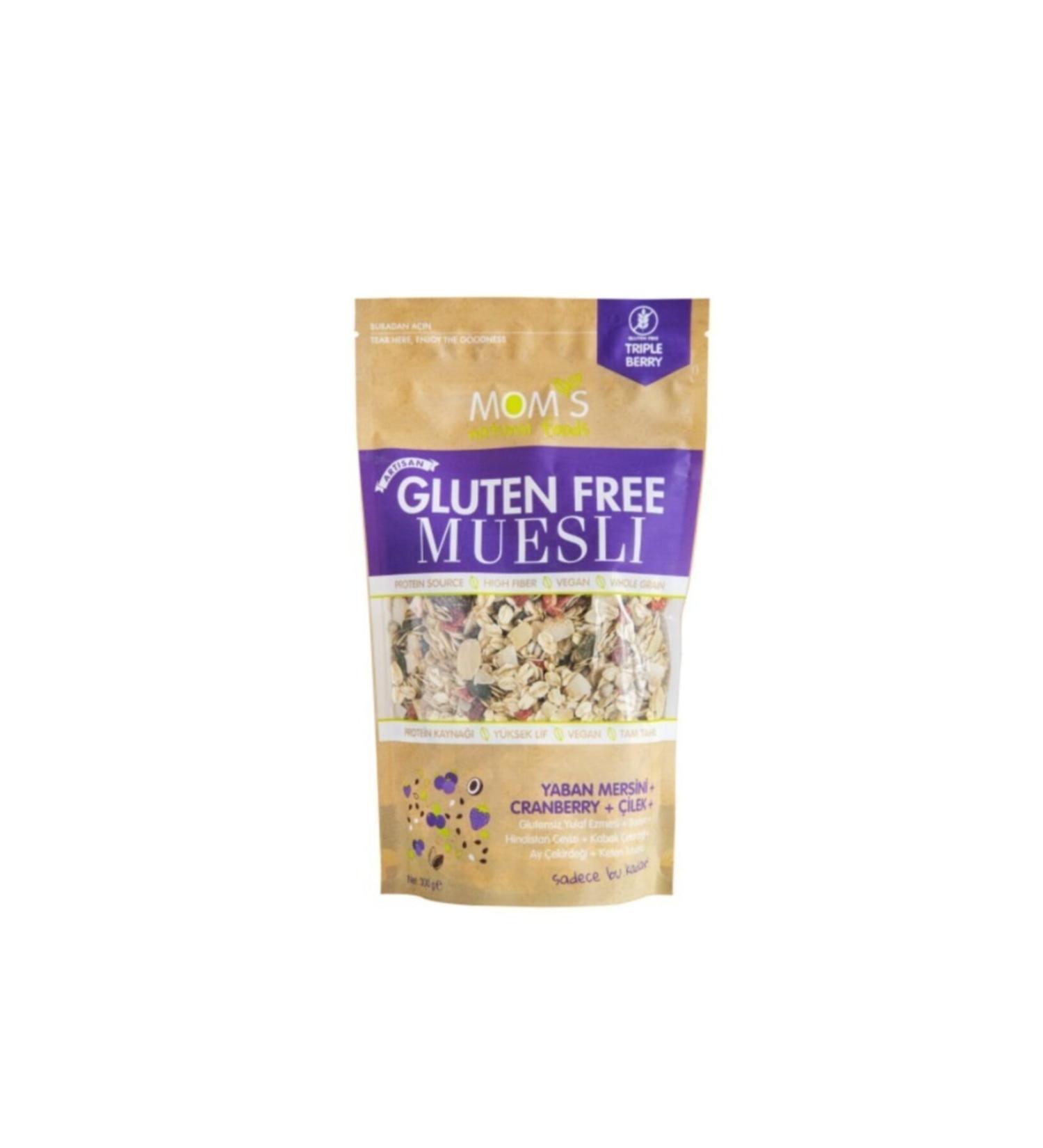 Natural Foods Gluten Free Blueberry and Strawberry Muesli 300gr