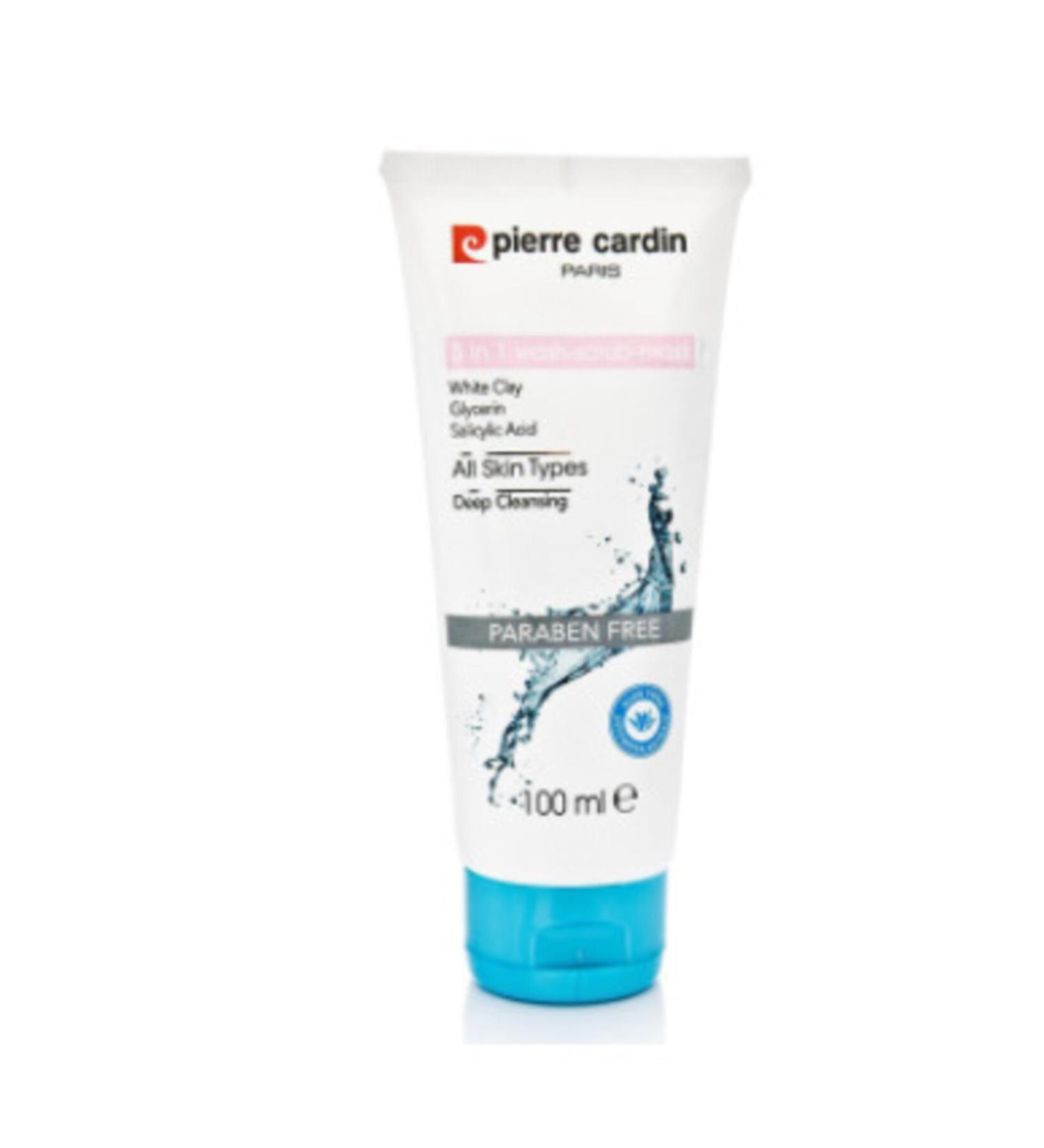 Pierre Cardin 3 in 1 Facial Cleansing Peeling 2 Pack 100 Ml +100 Ml
