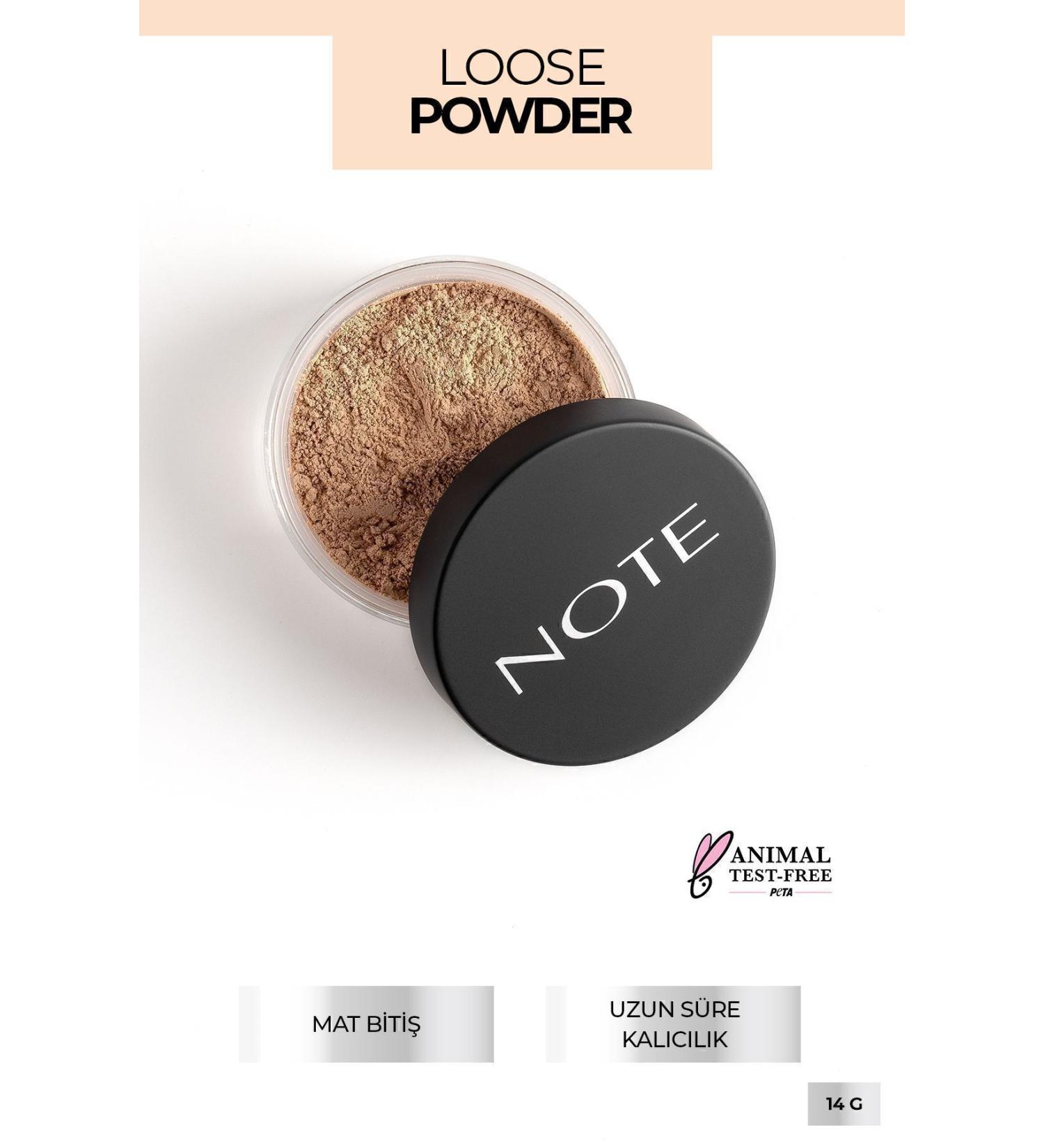Note Cosmetics Powder Powder With a Long-Lasting Matte Finish That Balances Makeup - 04 Beige Passi-271