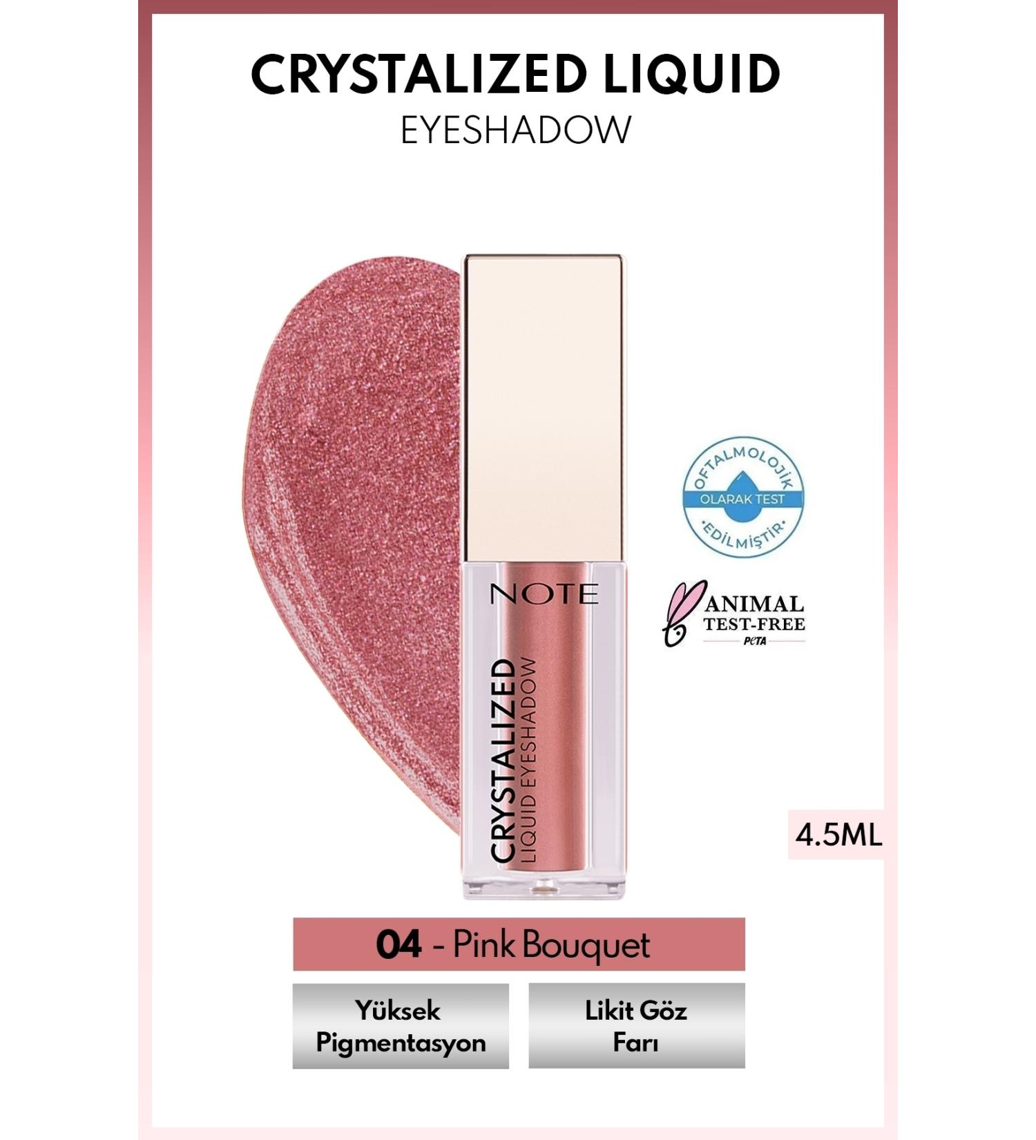 Note Cosmetics Highly Pigmented Liquid Metallic Eyeshadow With Creamy Texture Lasting All Day 04 Passi.4846