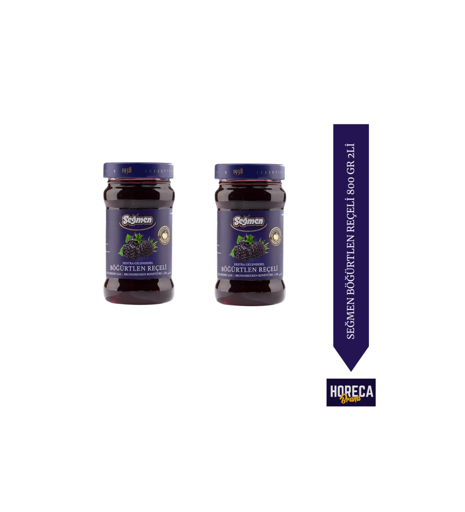 Se men SE MEN BLACKBERRY JAM 800 GR 2 PIECES