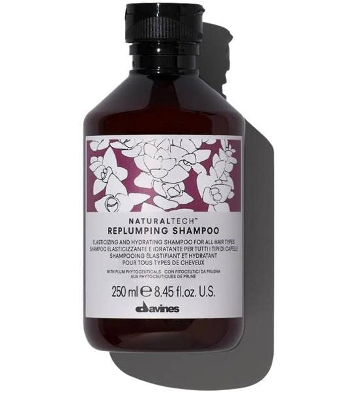 Davines 'Davines Natural Tech Replumping - Rich Formula Hair Care Luxurious Shampoo 250 ml'/BEAUTYBAR