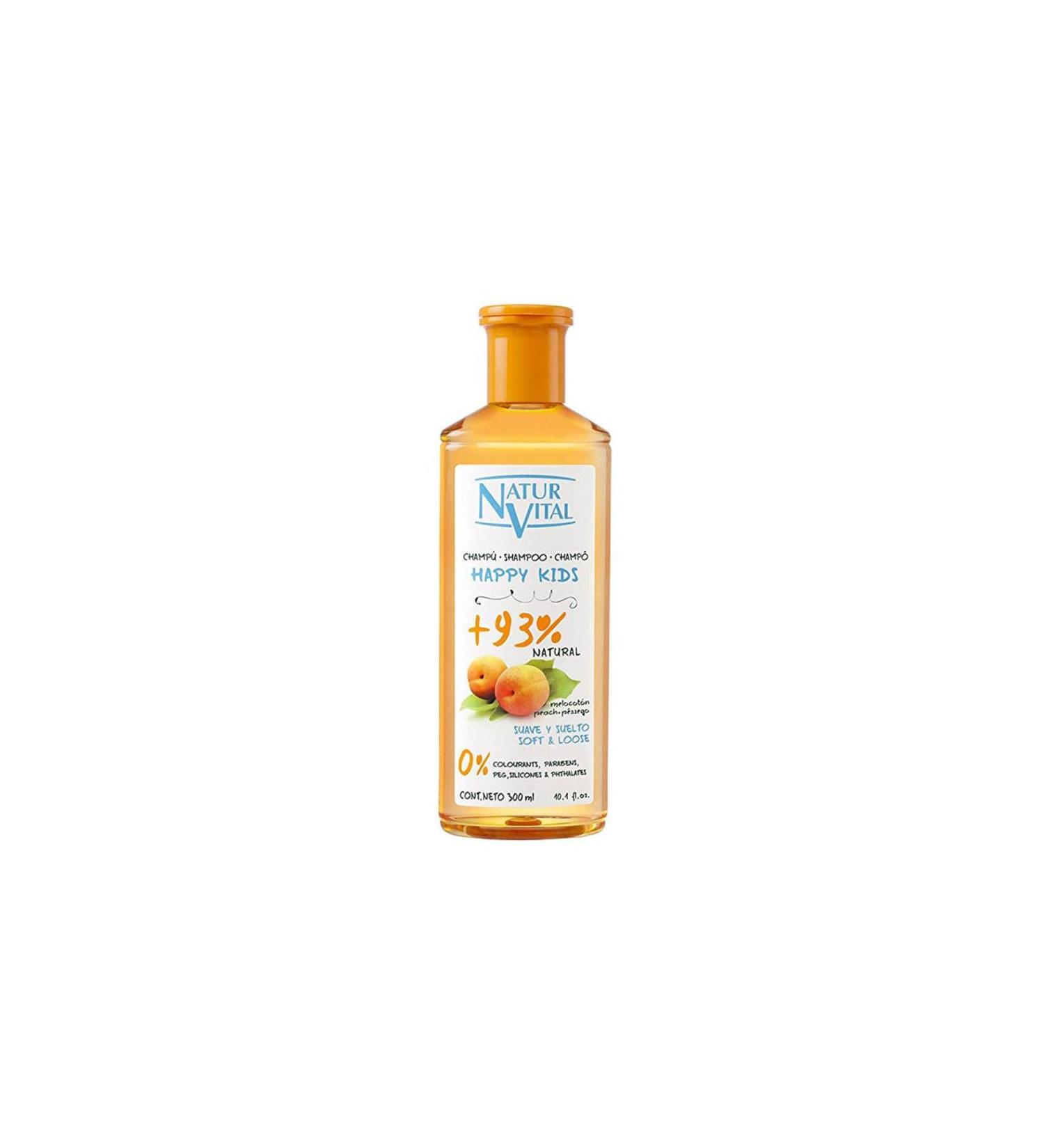 Natur Vital Naturvital Happy Kids Naturaleza Peach Shampoo 300 Ml