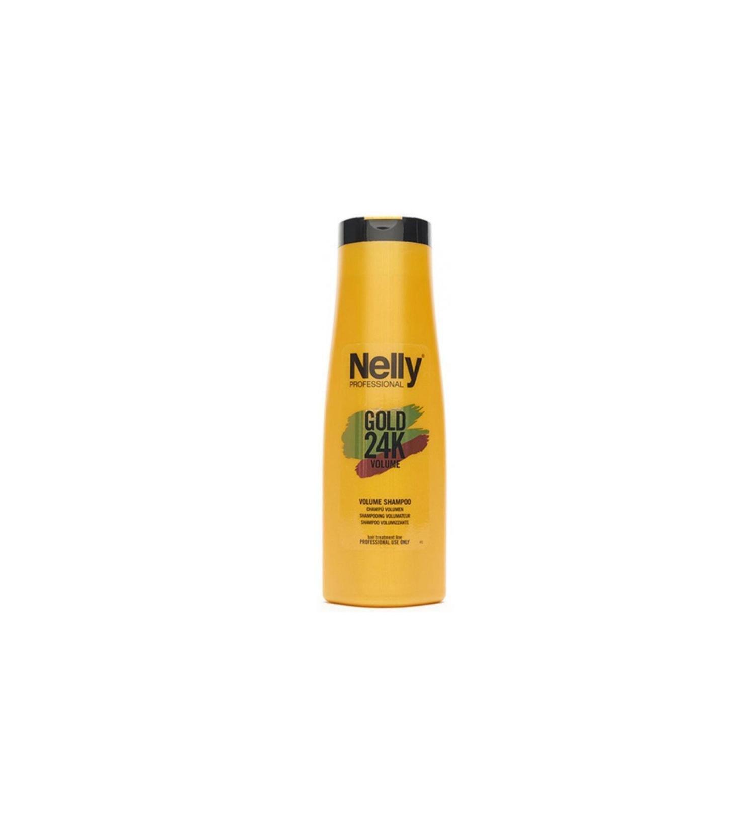 Nelly Professional Gold 24k Volume Shampoo 400 ml