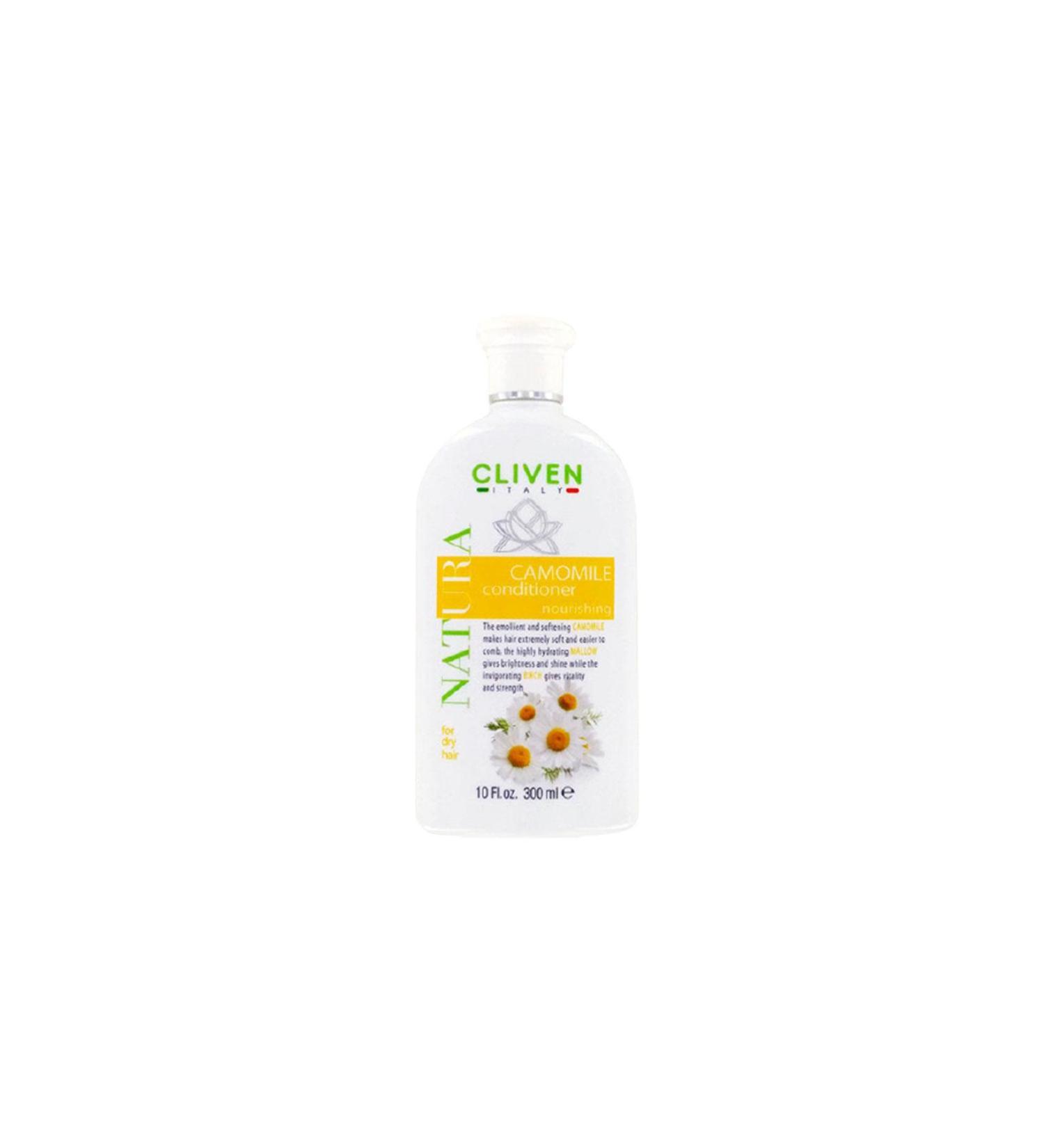 Cliven Natura Camomile Nourishing Nourishing Conditioner for Dry Hair 300 ml
