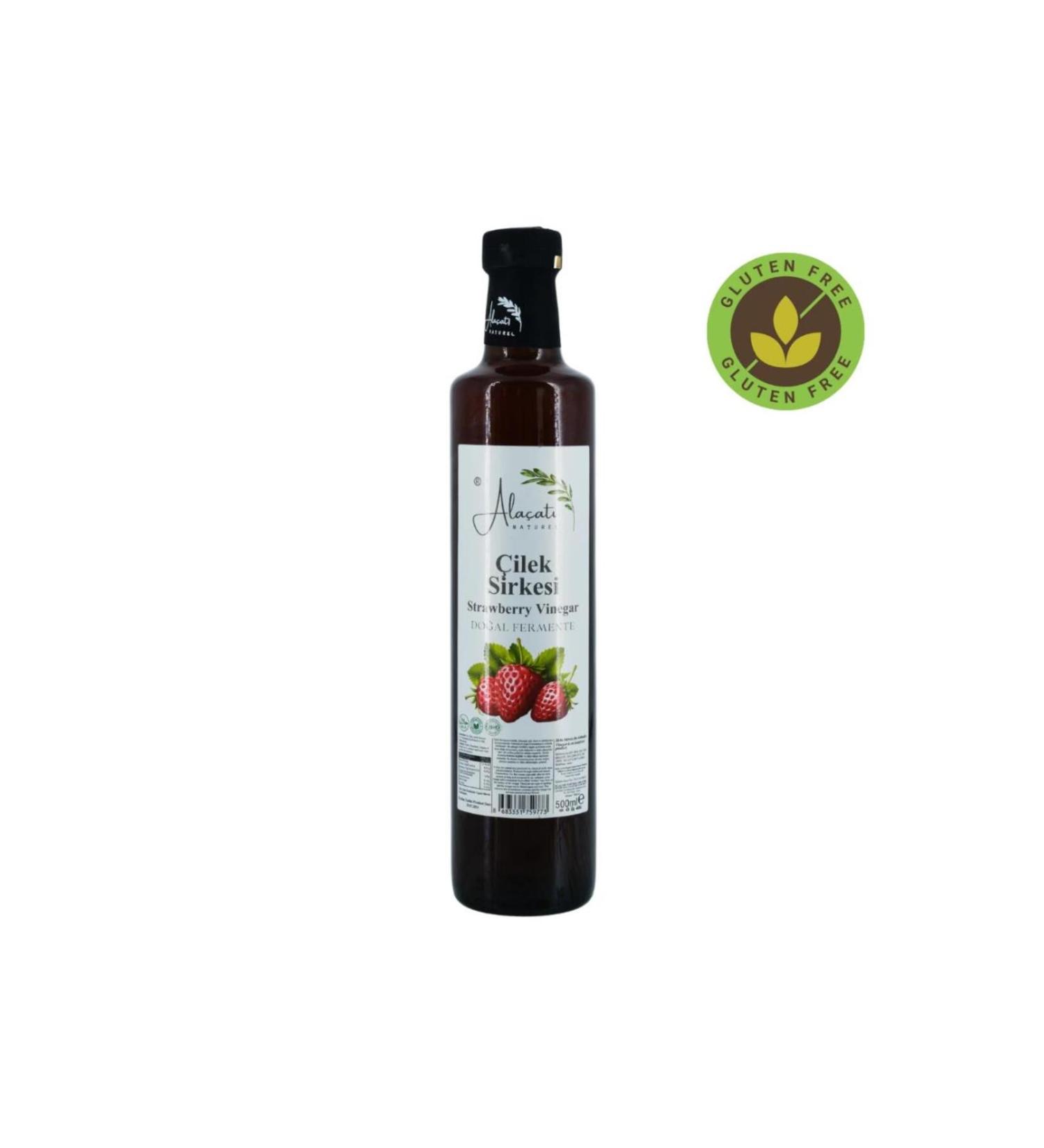 Ala at Natural Ala at Natural Strawberry Vinegar Naturally Fermented 500 ml e