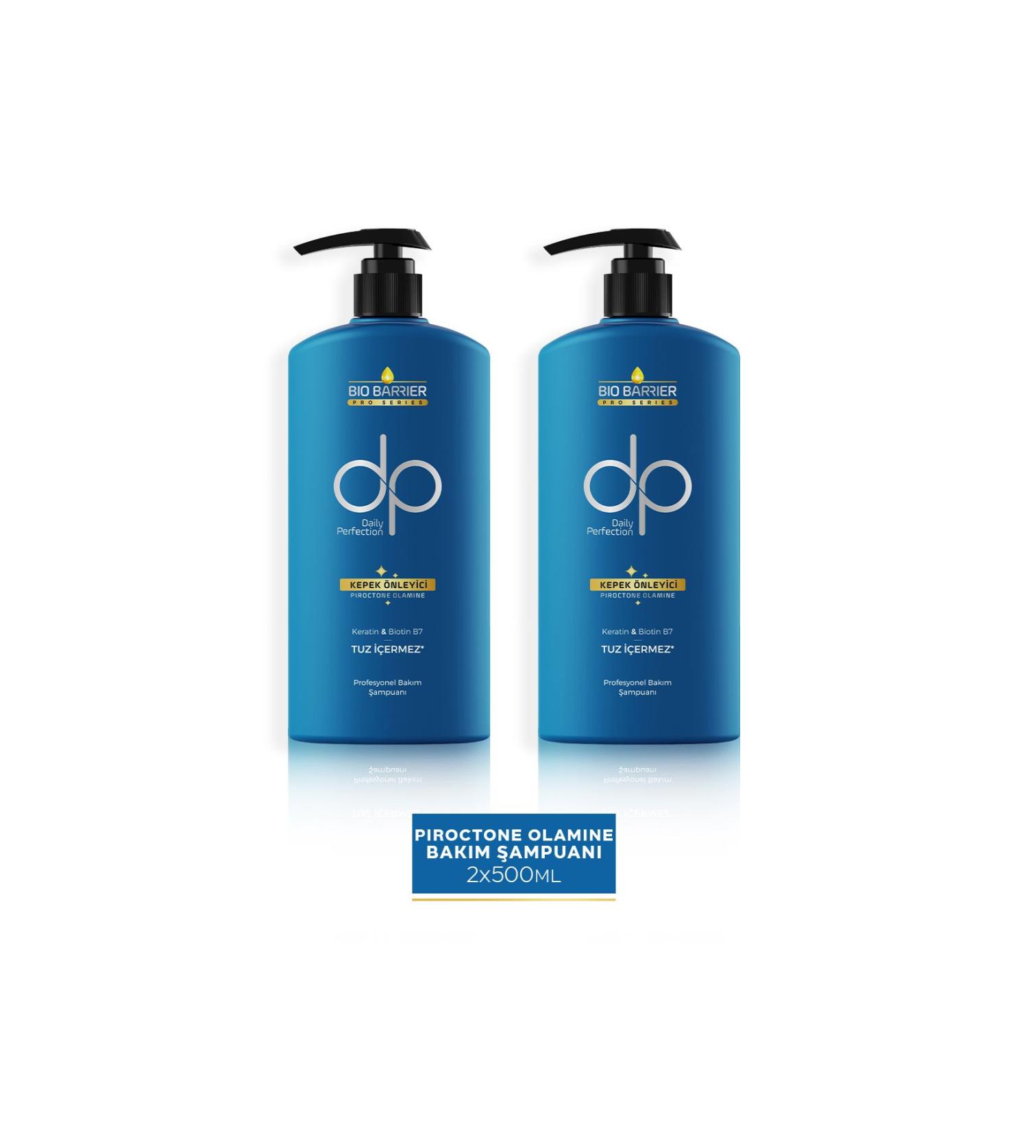 DP Daily Perfection Bio Barrier Shampoo Anti-Dandruff 500 ml X 2 Pieces - Buy Online on GoSupps.com