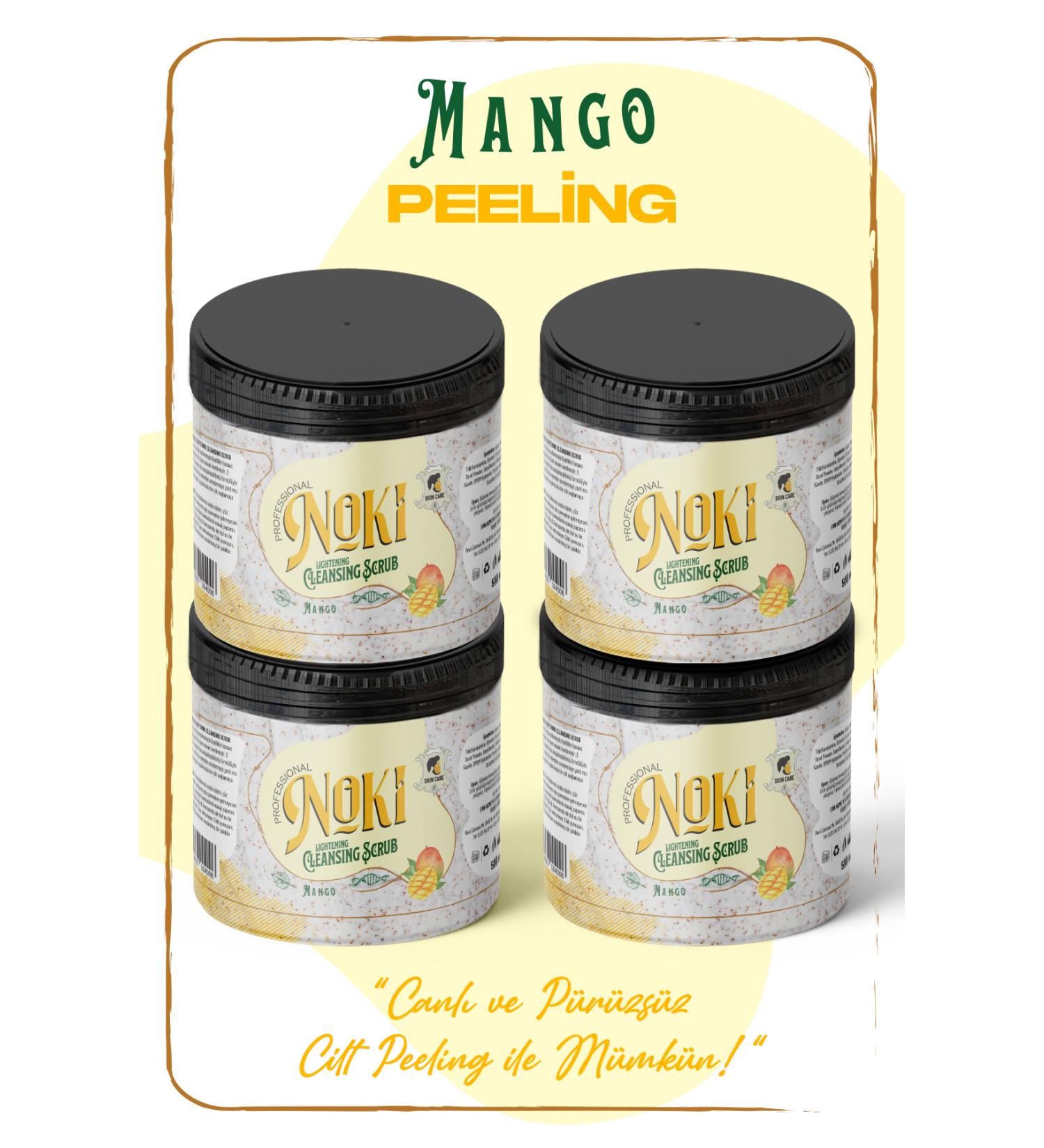 Noki Peeling - Mango | Skin Renewer Nourishing Purifying and Pore Cleaner 4x:pcs