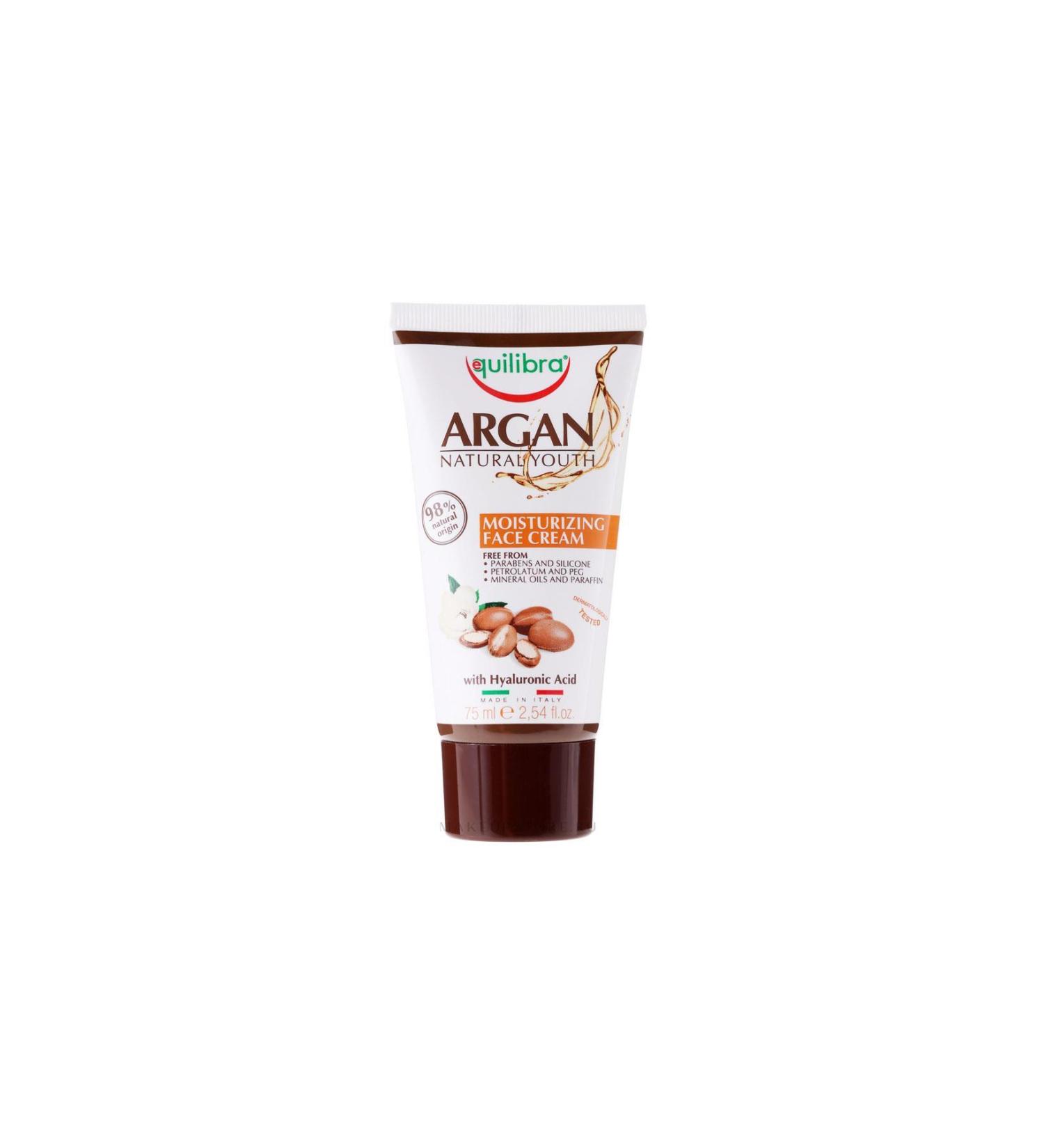 Equilibra Argan Moisturizing Face Cream 75 ml