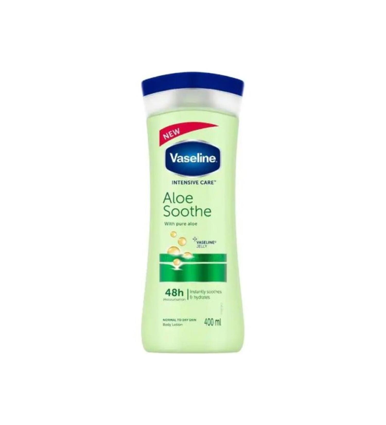 Vaseline Body Lotion Aloe Soothe Aloe Vera Extract 400 ml