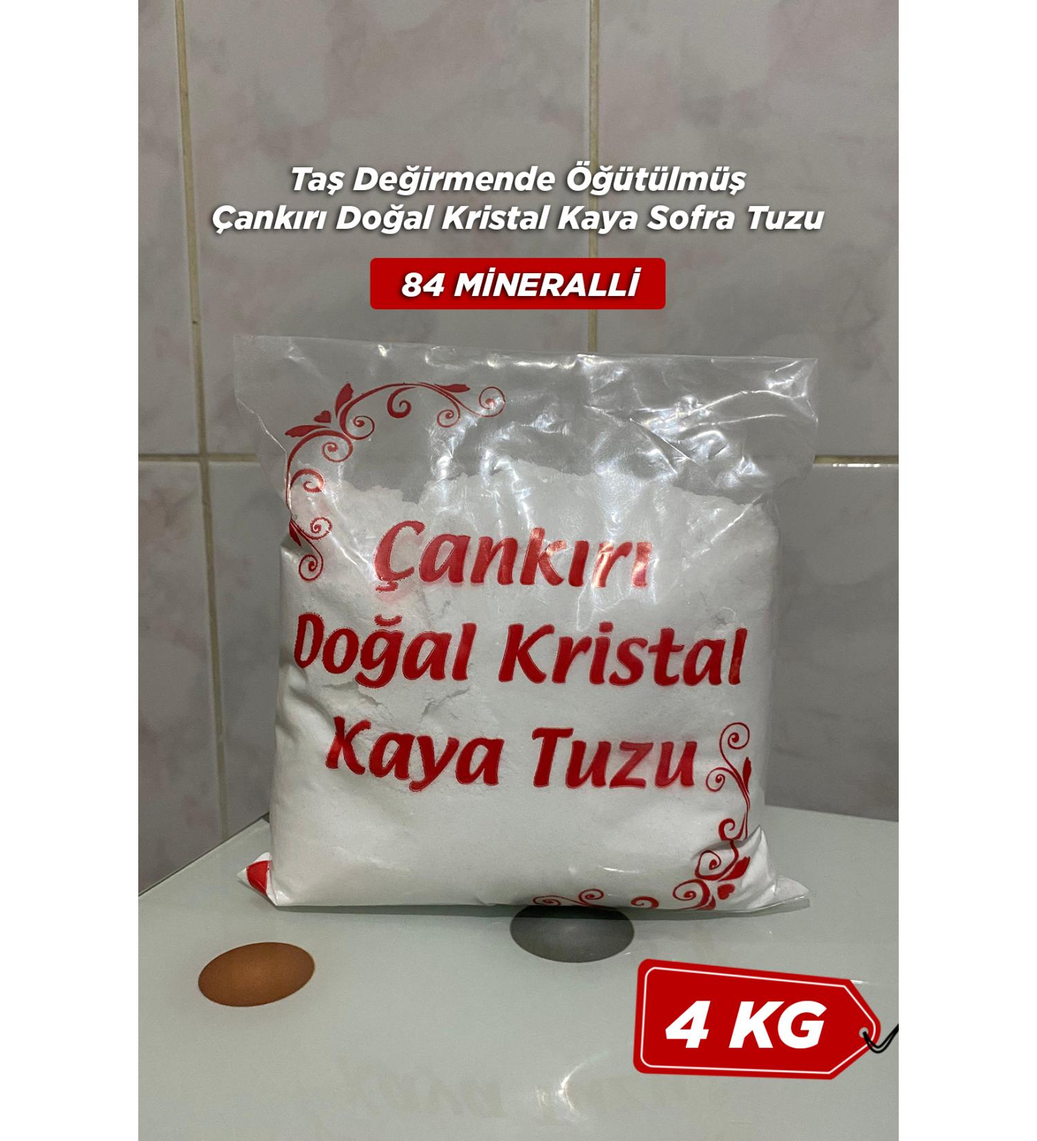 SETA Shop 4 Kg Stone Mill Ground ank r Natural Crystal Rock Table Salt - Buy Online on GoSupps.com