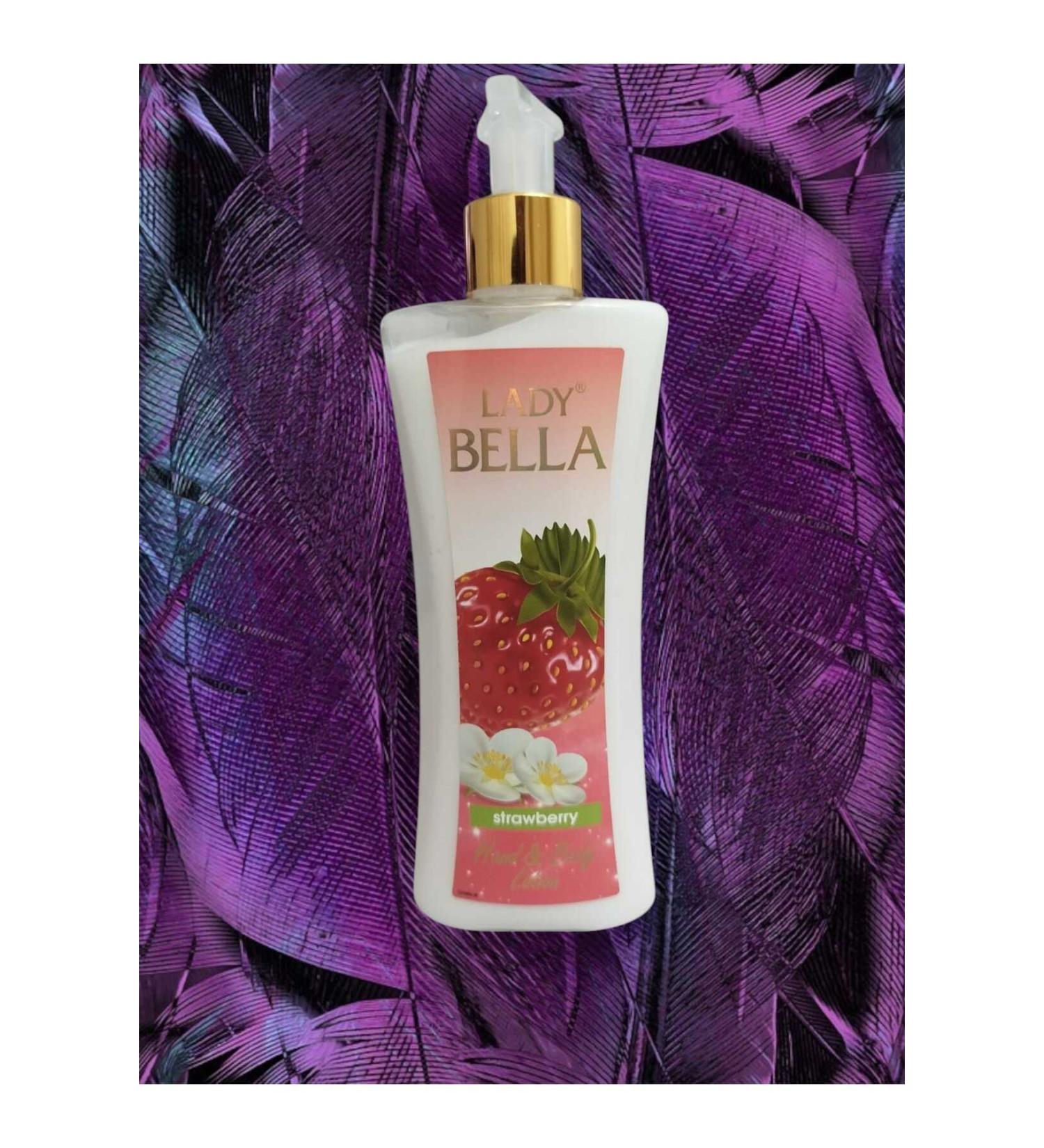 Lady Bella Hand and Body Lotion-Strawberry-Strawberry
