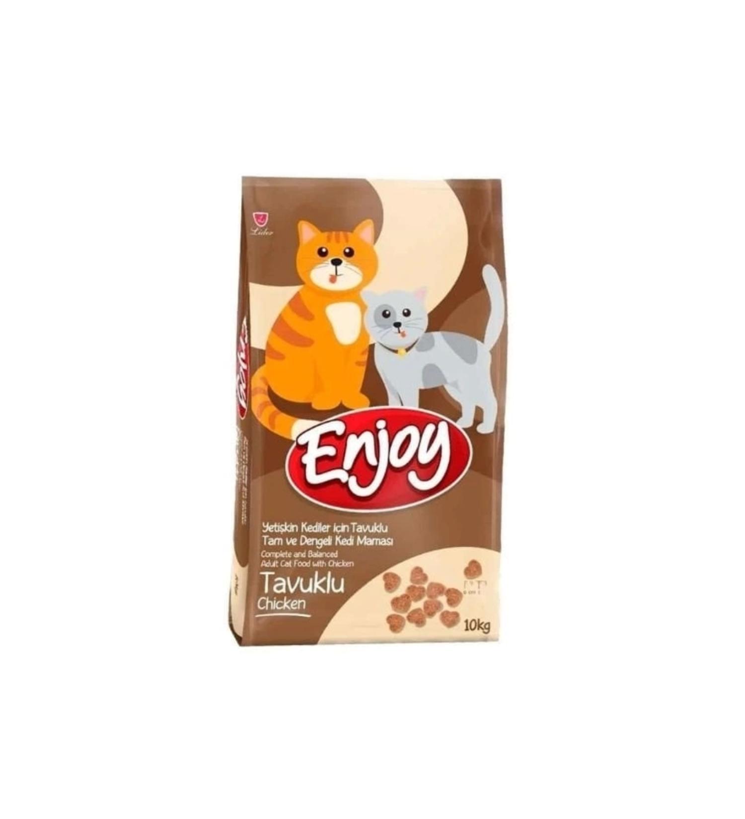 Enjoy Chicken Adult Cat Food 10 Kg