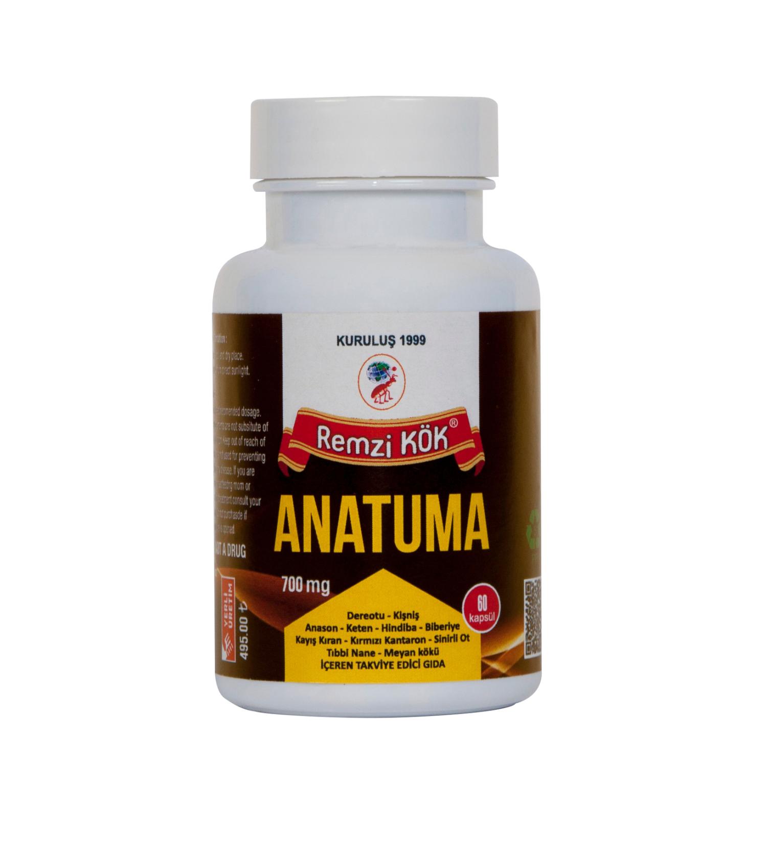 SUPPLEMENTARY FOOD CONTAINING REMZ K K ANATUMA DILL HERB CORIANDER ANISE FLAX SEED