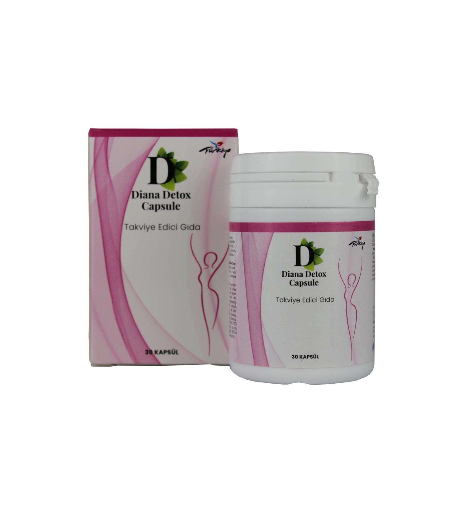 Diana Detox Capsules (30 PIECES FOR 1 MONTH OF USE) - Dealer - Buy Online on GoSupps.com