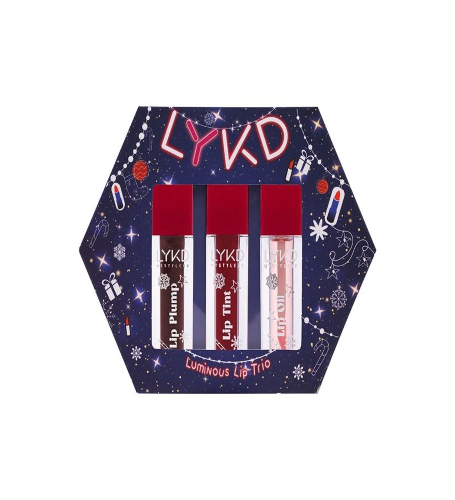 lykd Luminous Lip Lip Set moisturizer-plumper- Lip Gloss-tint-Lip Oil - Buy Online on GoSupps.com