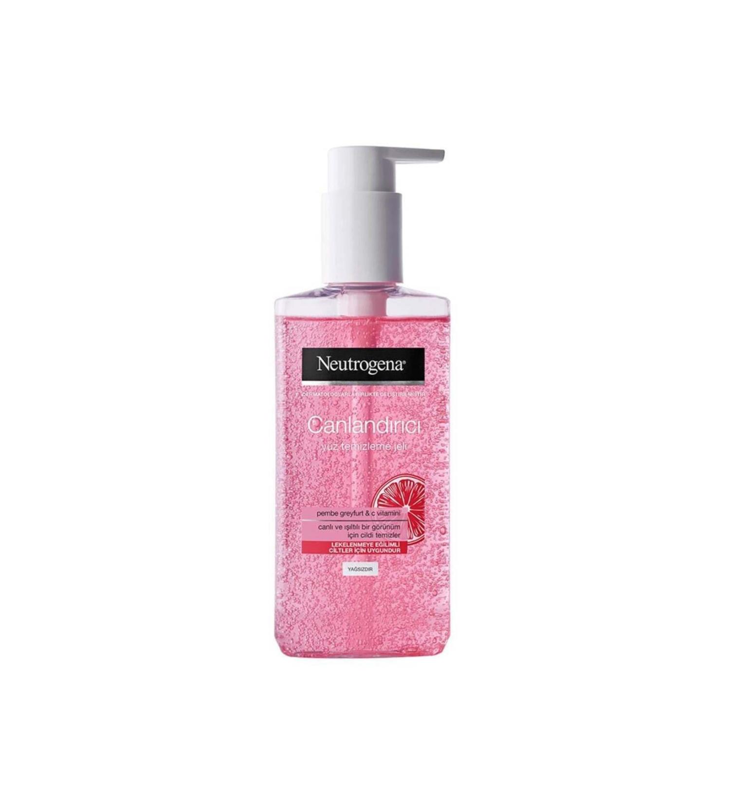 Neutrogena Pink Grapefruit Refreshing Facial Cleanser 200 ml