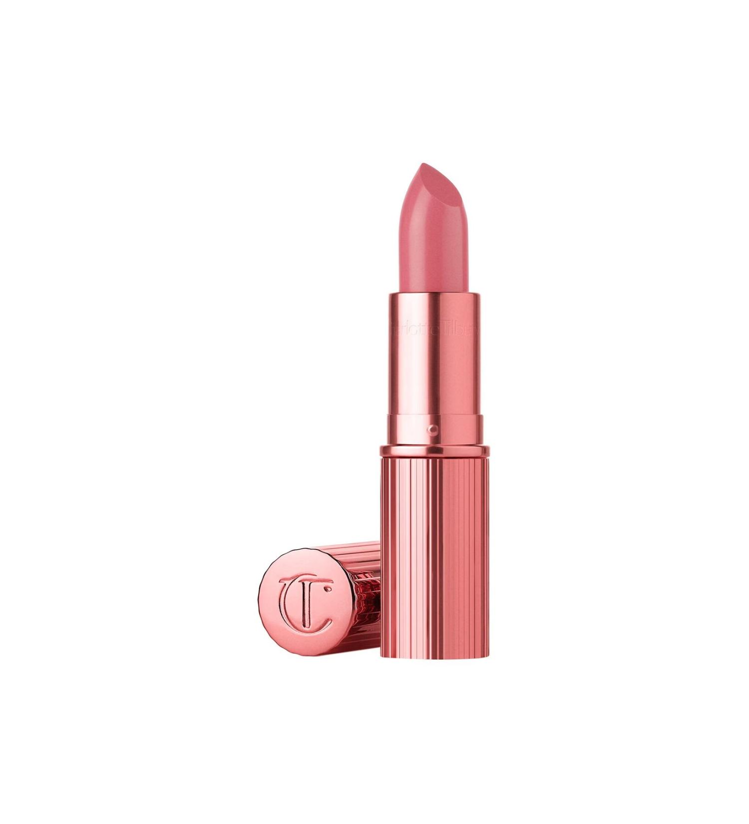 Charlotte Tilbury Hollywood Beauty Icon KISSING - Vegan Silicone and Sulfate Free Satin Finish Lipstick 3.5 gr - Buy Online on GoSupps.com
