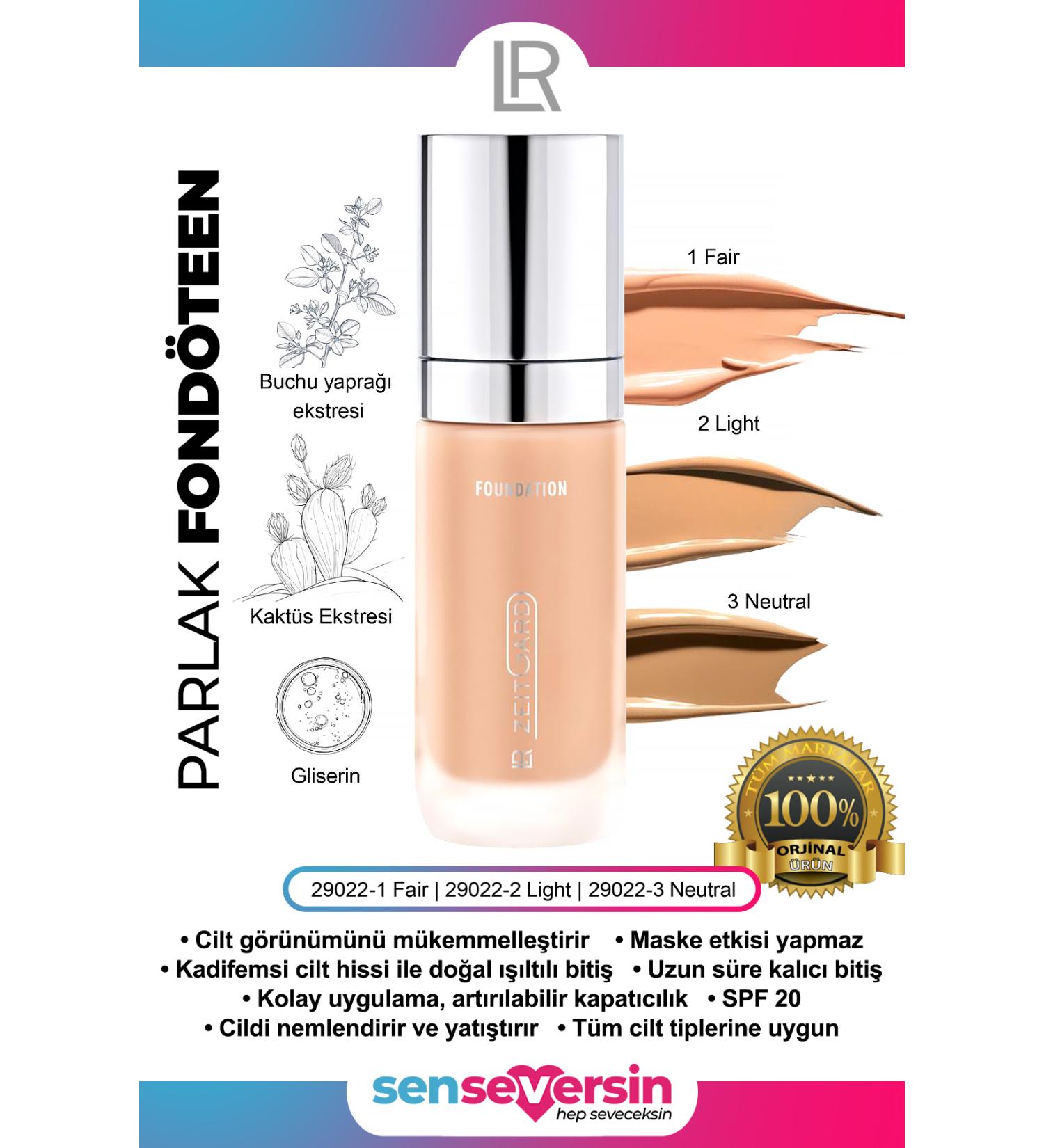 LR ZEITGARD Signature Shiny Foundation 32 ML - Buy Online on GoSupps.com