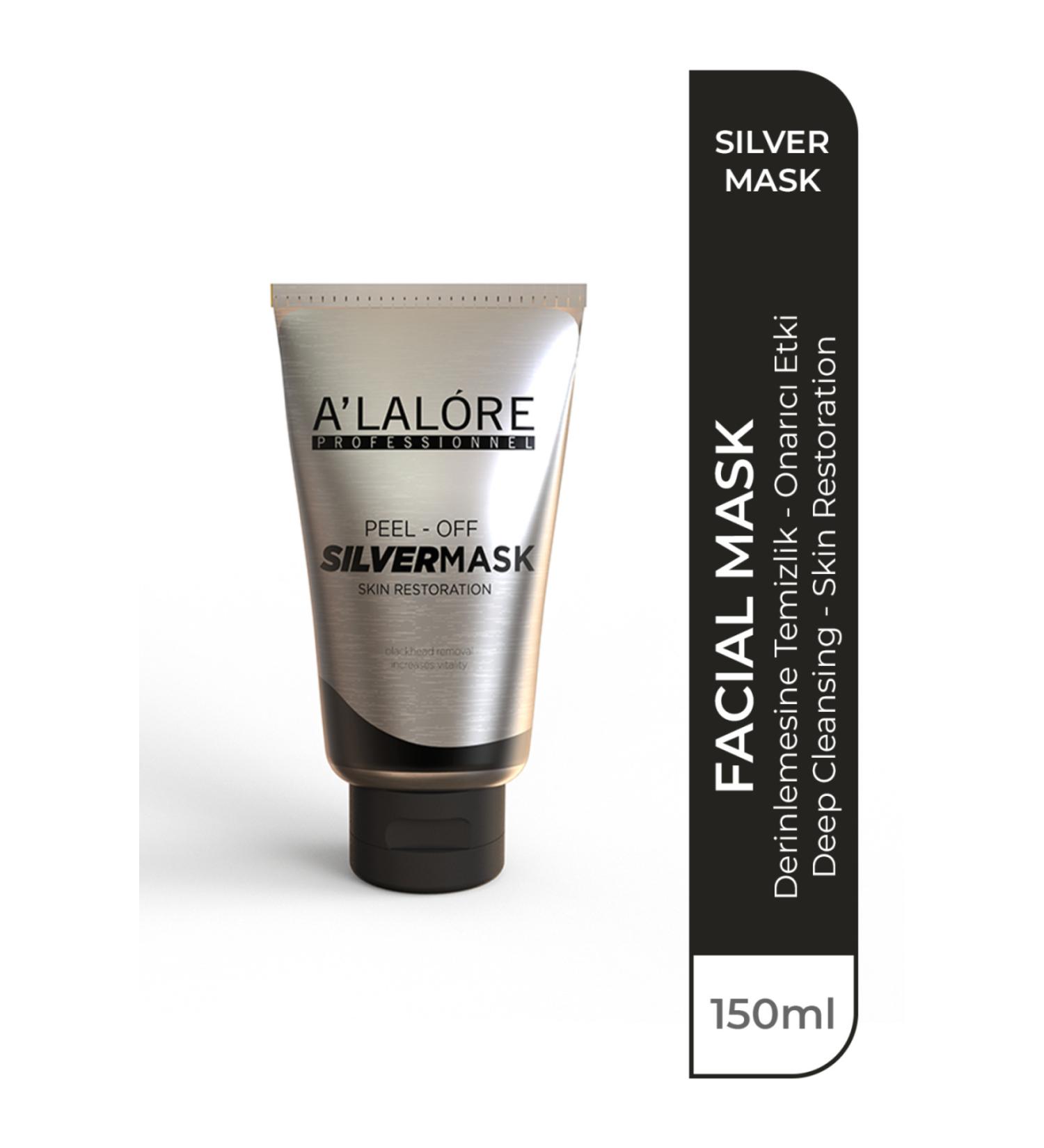 ALALORE Peel-Off Mask Silver 150 ml