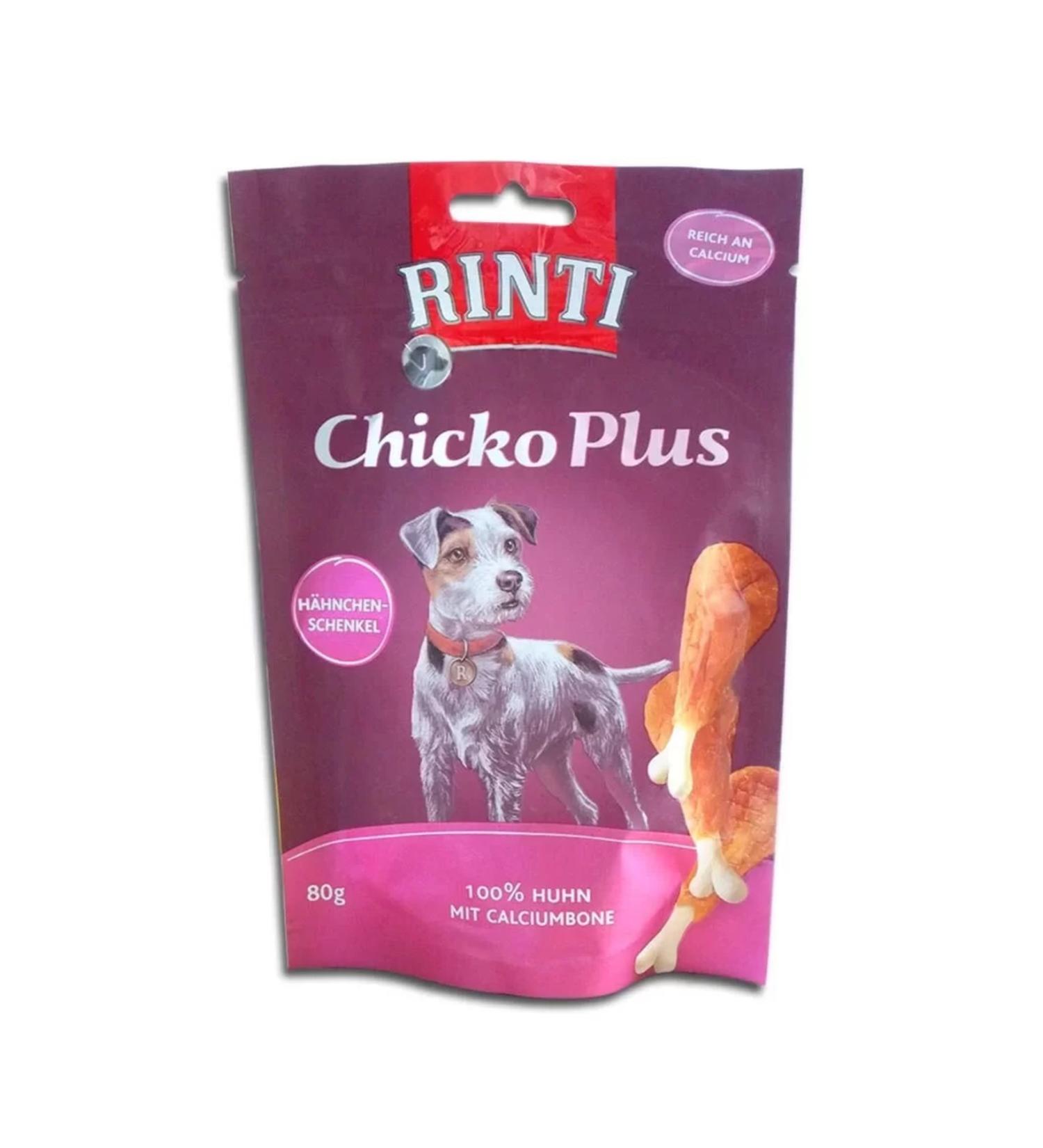 Rinti Chicko Plus Chicken Leg Dog Reward Food 80 gr