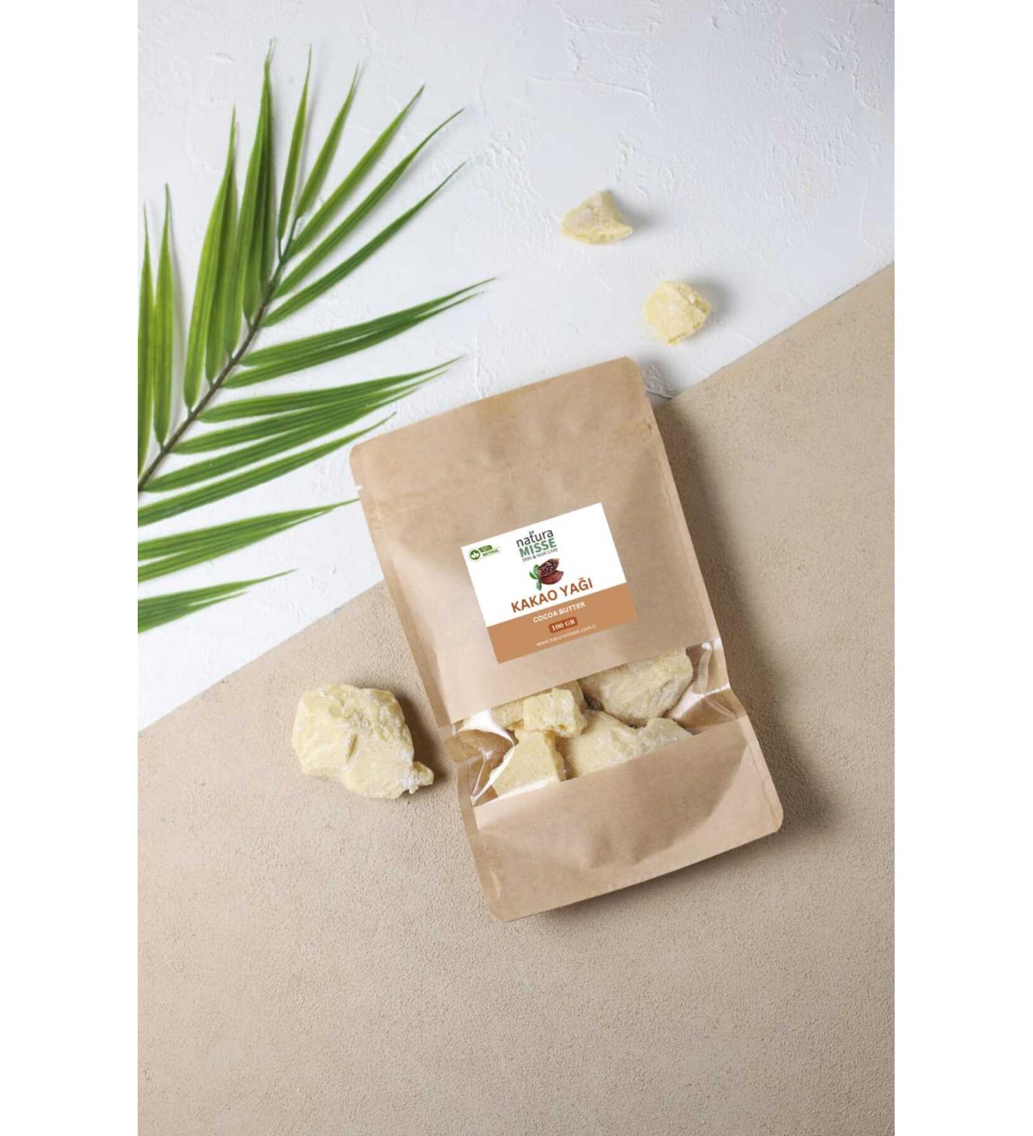 naturamisse Pure Solid Cocoa Butter 100 gr - Buy Online on GoSupps.com