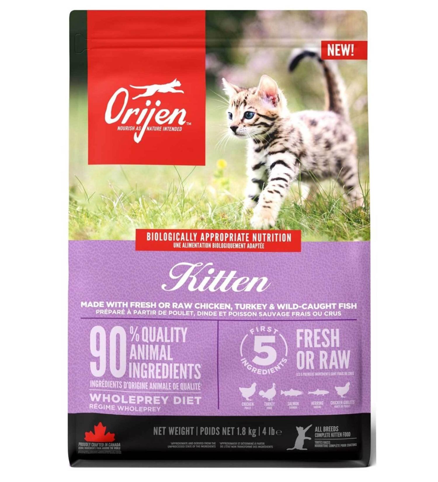 Orijen Kitten Cat Food 1.8kg