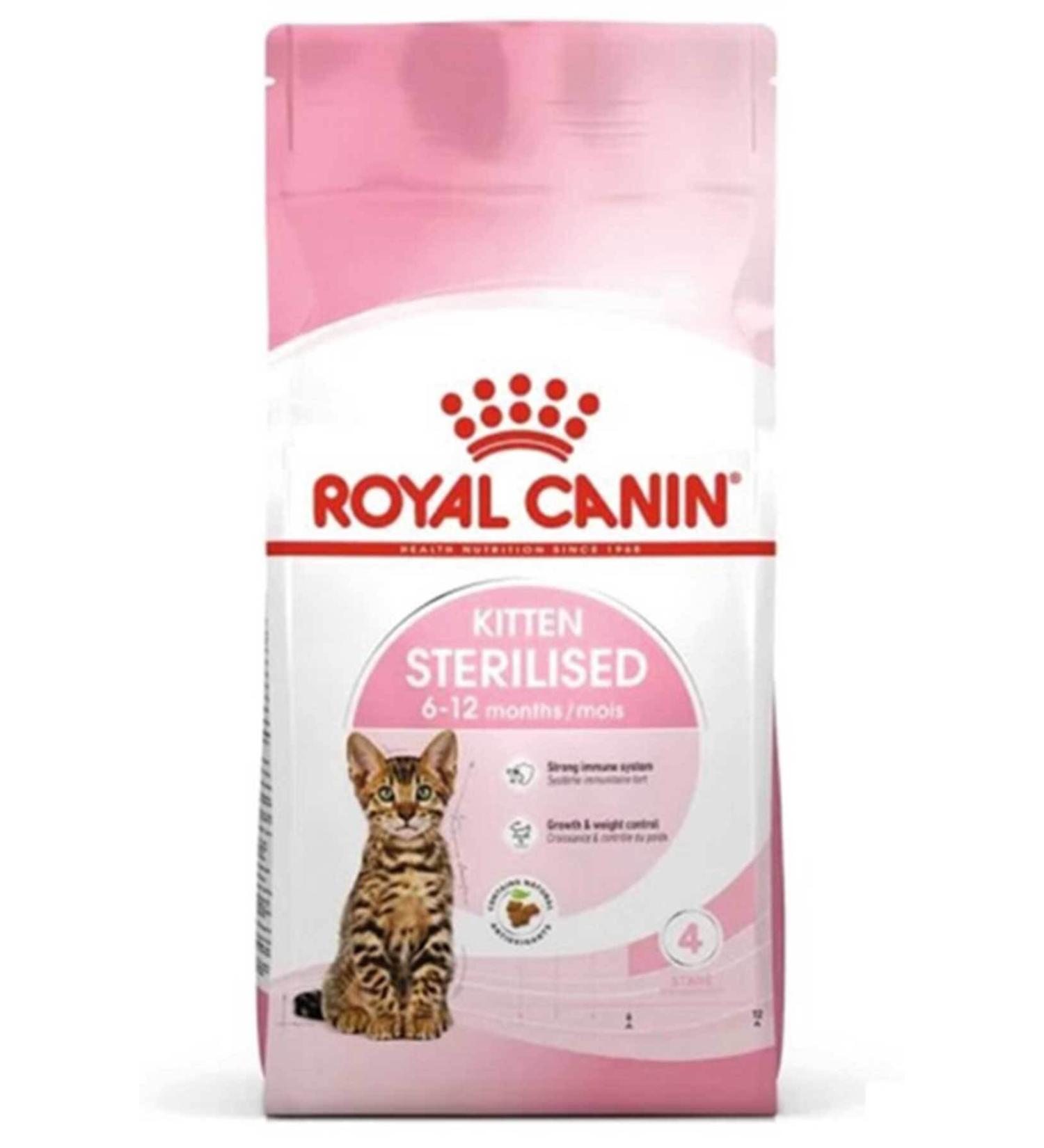 Royal Canin Kitten Sterilized Kitten Neutered Cat Food 2kg