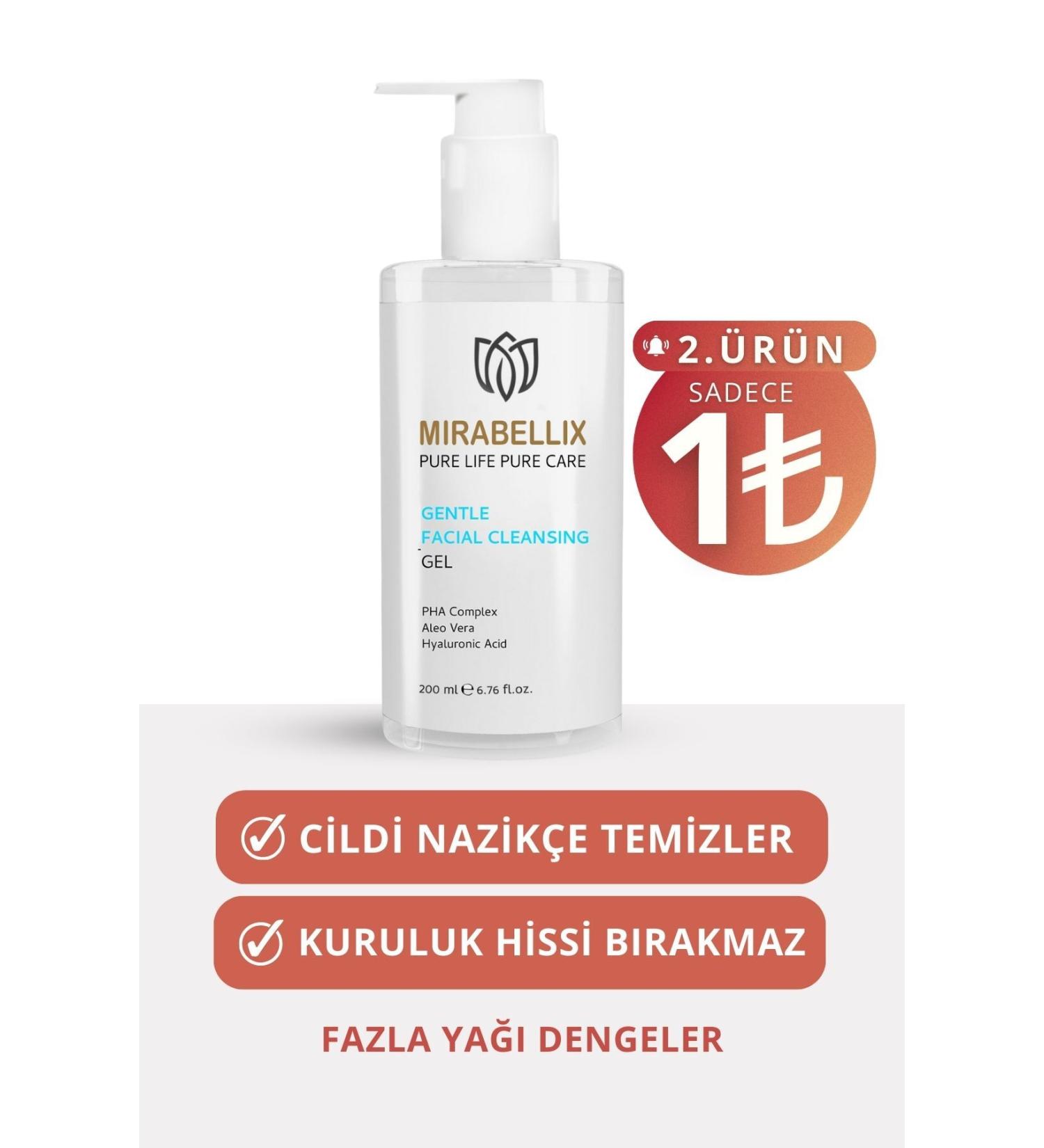 Mirabellix Gentle Facial Cleansing Gel - Buy Online on GoSupps.com