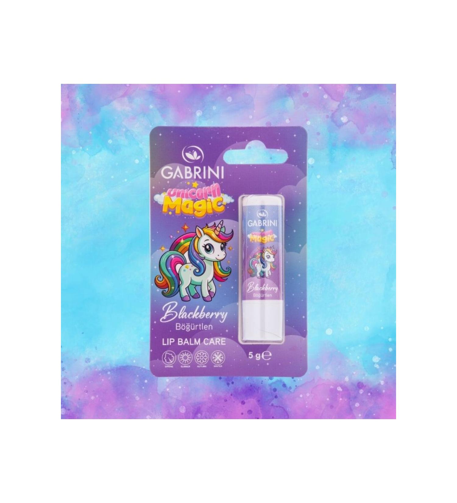 Gabrini Unicorn Kids Lipcare Blackberry