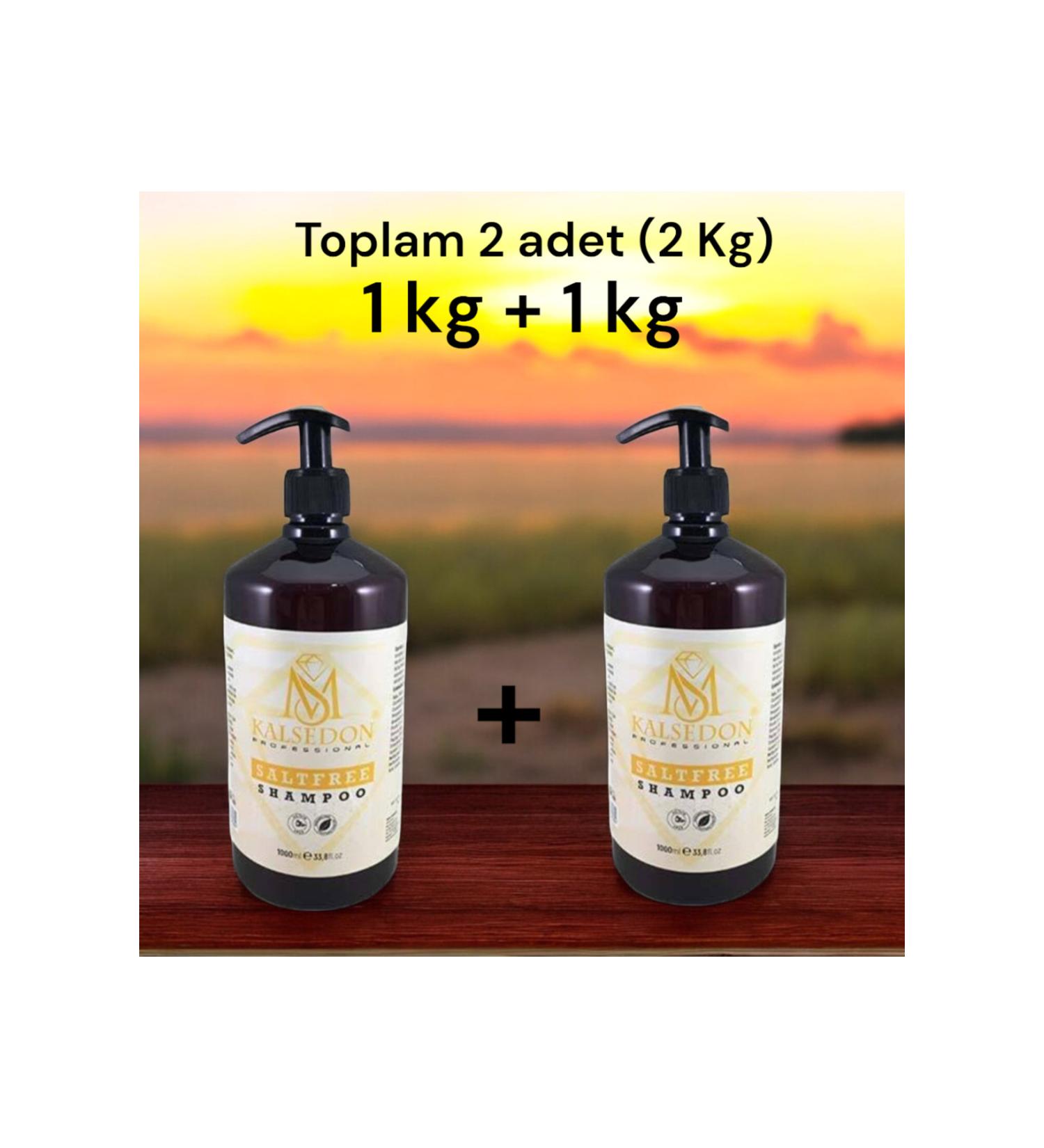 MS Kalsedon PROFESSIONAL Kalsedon Sensitive and Heavily Processed Hair Salt-Free Shampoo 1000 ml (2 PIECES)