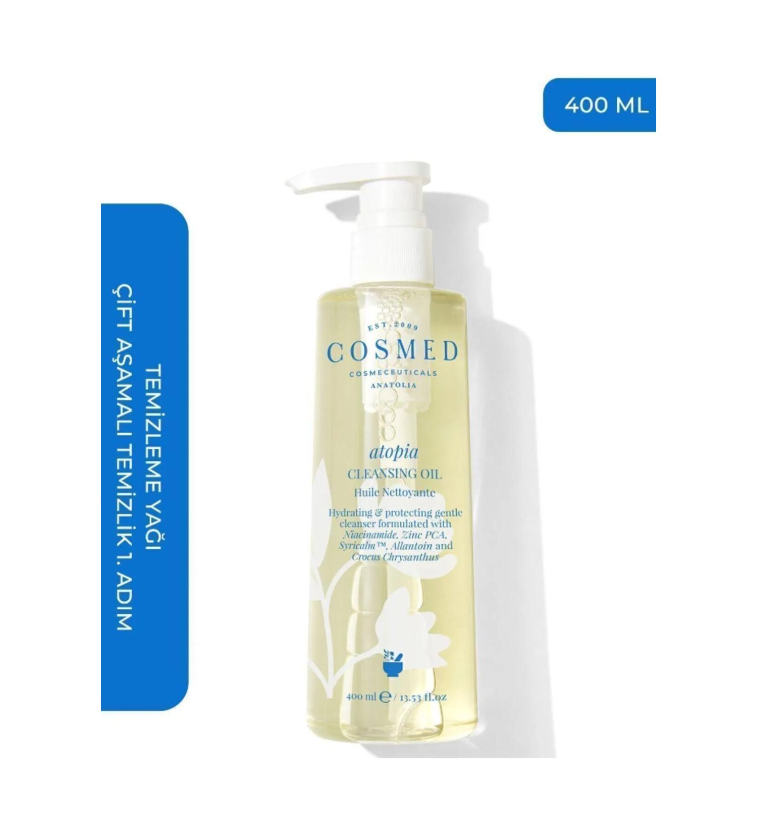 Watsons Atopia Cleansing Oil - Face and Body Cleansing Oil - Oil-Based Cleanser 400 ml