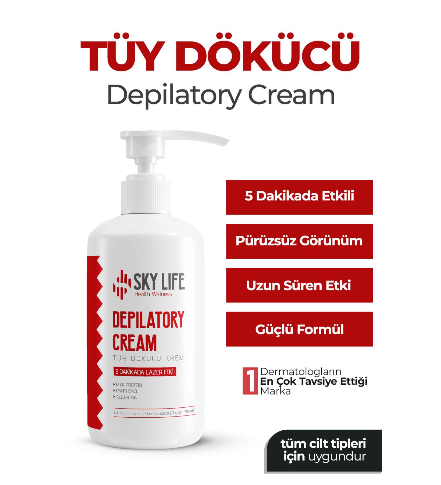 Sky Life Health Wellness Hair Removal Cream Hair Removal For All Skin Types