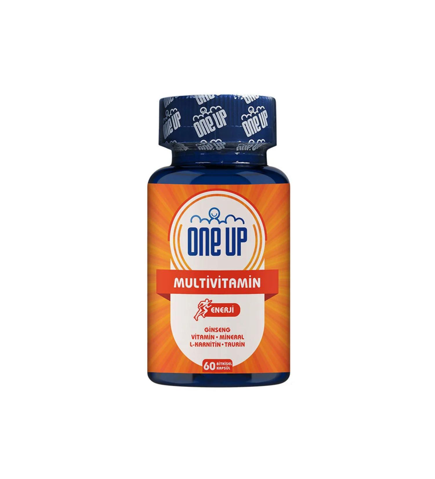 One Up Multivitamin Energy 60 Capsules - Buy Online on GoSupps.com