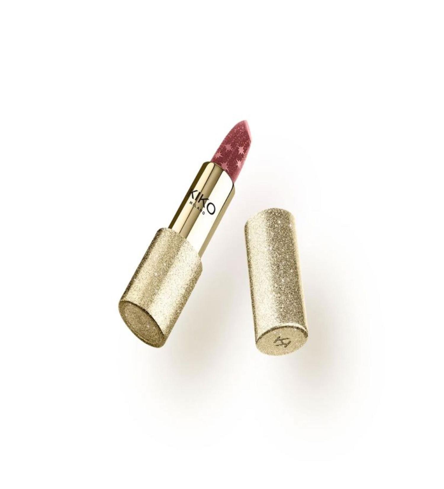 KIKO Holiday Wonderlights Starry Night Sparkling Lipstick 02 Rose Allure - Buy Online on GoSupps.com