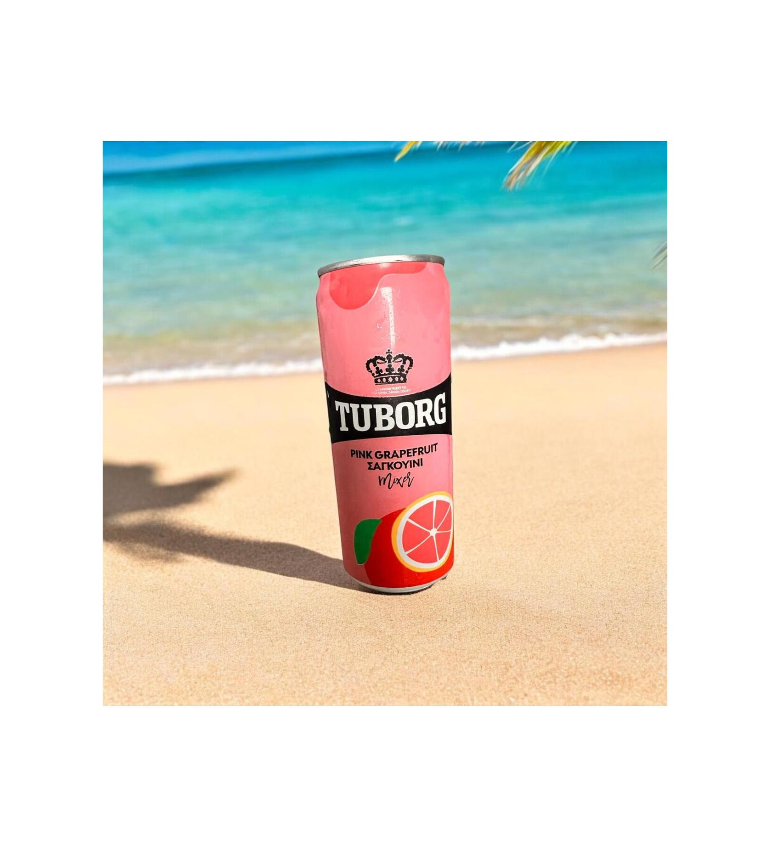 shop NON-ALCOHOLIC PINK GRAPEFRUIT TUBORG SODA 330 ML