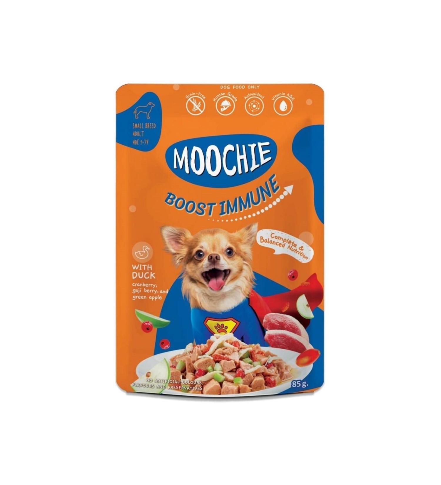 MOOCHIE Dog Food Duck Roast - Immunity Boost 12 x 85g