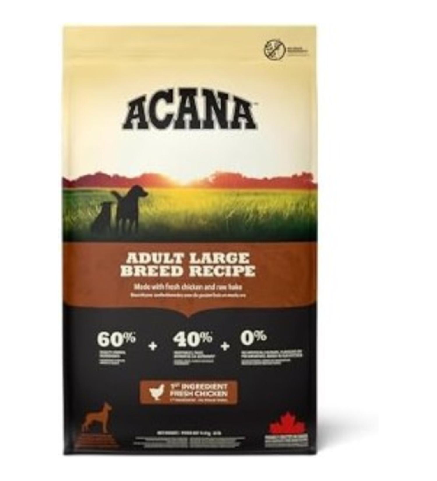 Acana Heritage Dry Dog Food Adult Large Breed 11.4 Kg