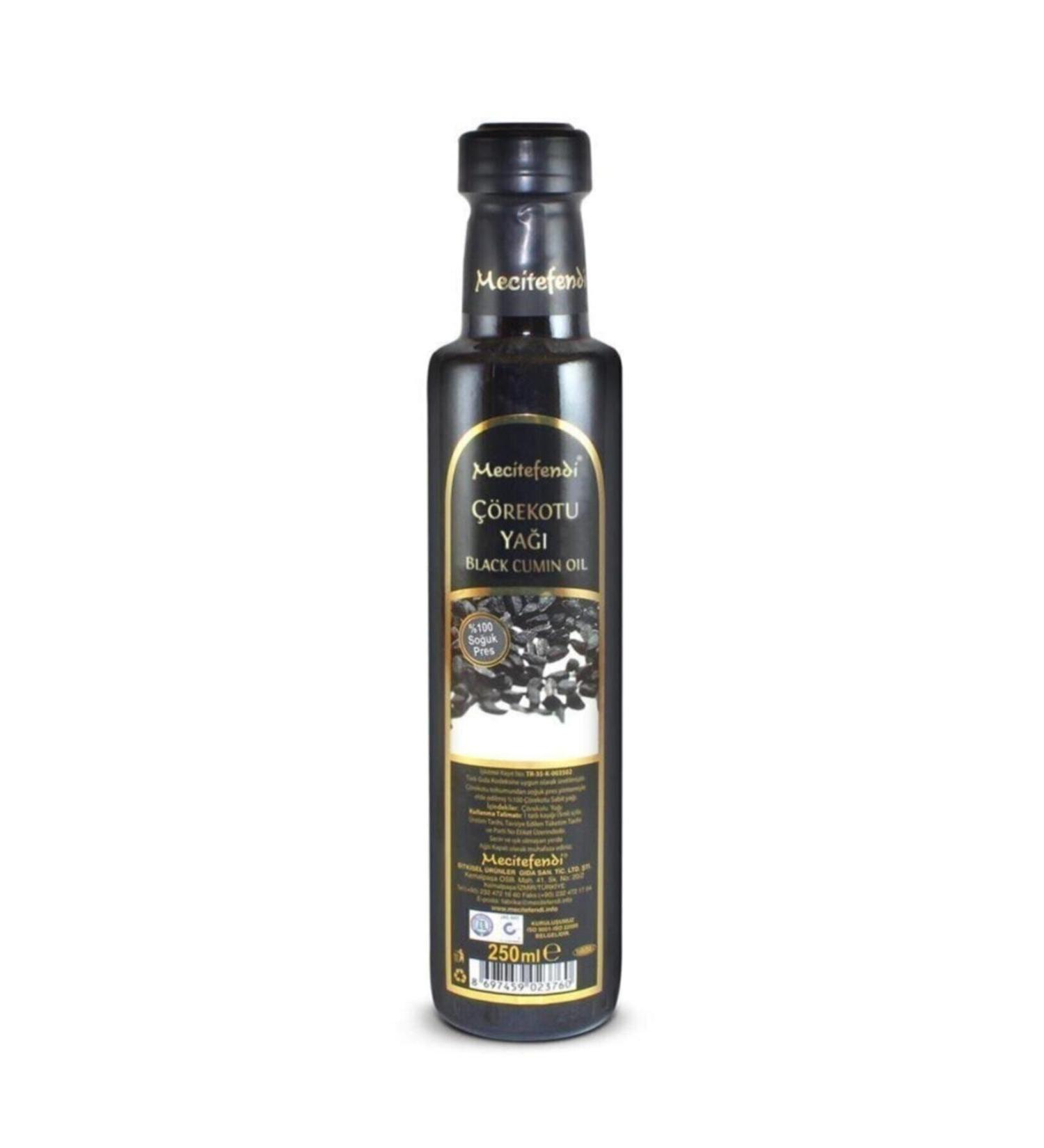 Mecit Black Cumin Oil (Black Cumin) 250 ml Cold Press