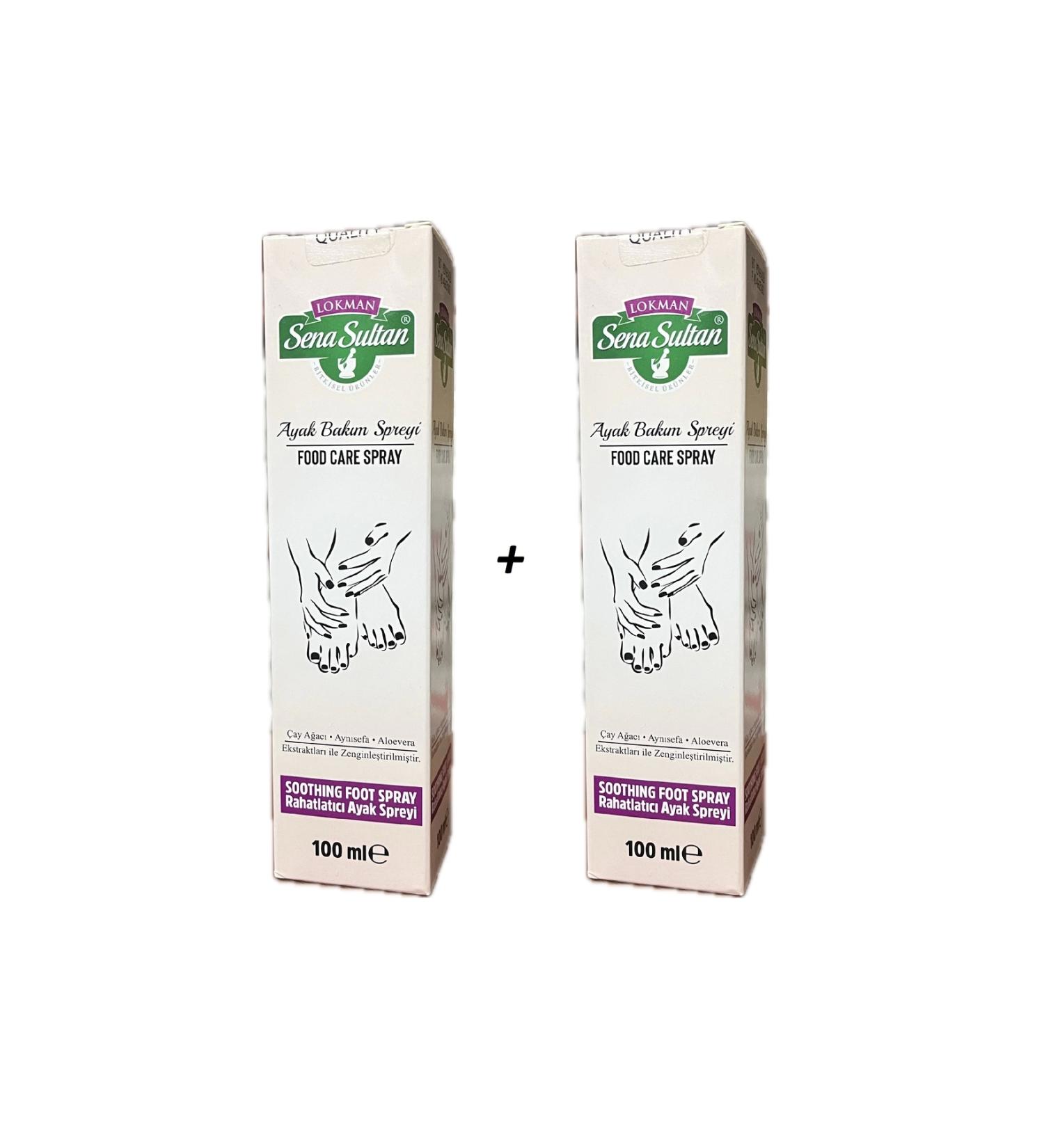 Sena Sultan Foot Care Spray / Foot Care Spray 100 ml 2 Pieces
