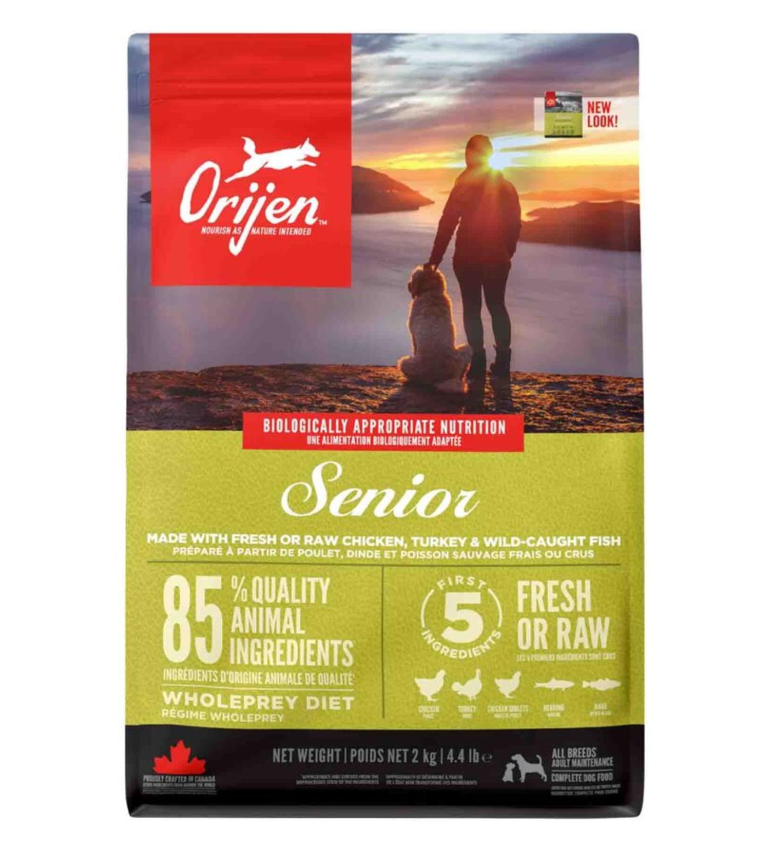 Orijen Senior Grain Free Senior Dog Food 2kg