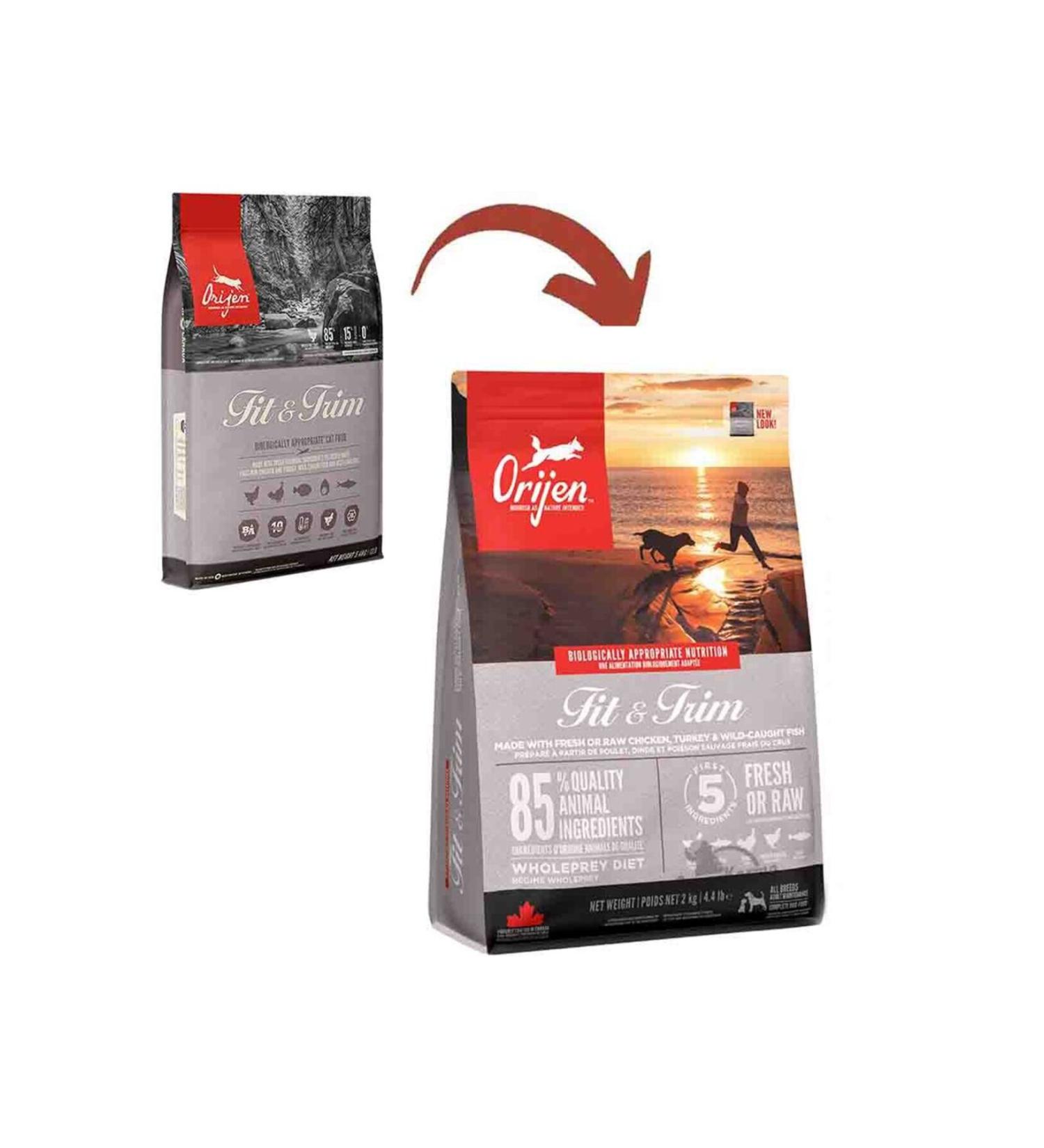 Orijen Fit & Trim Grain-Free Adult Dog Food for Overweight Dogs 2kg