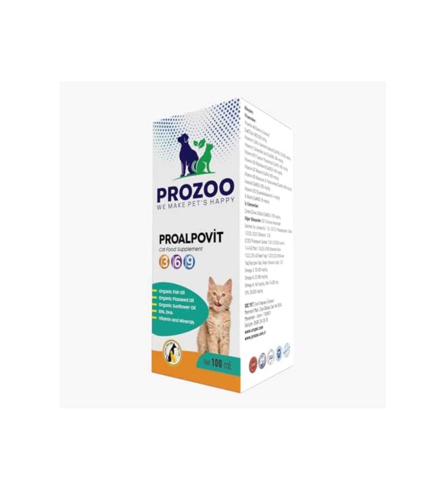 Furlo Prozoo Proalpovit Cat Food Supplement 100 ml