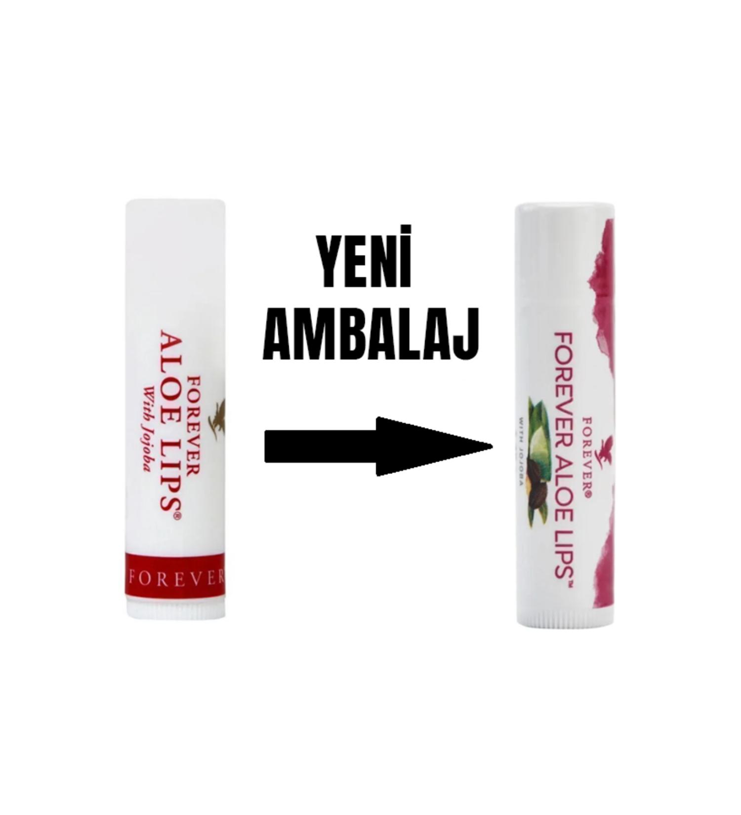 Forever Living Aleo Lips Lip Protection and Moisturizing Cream - Lips Stick 5 Pack