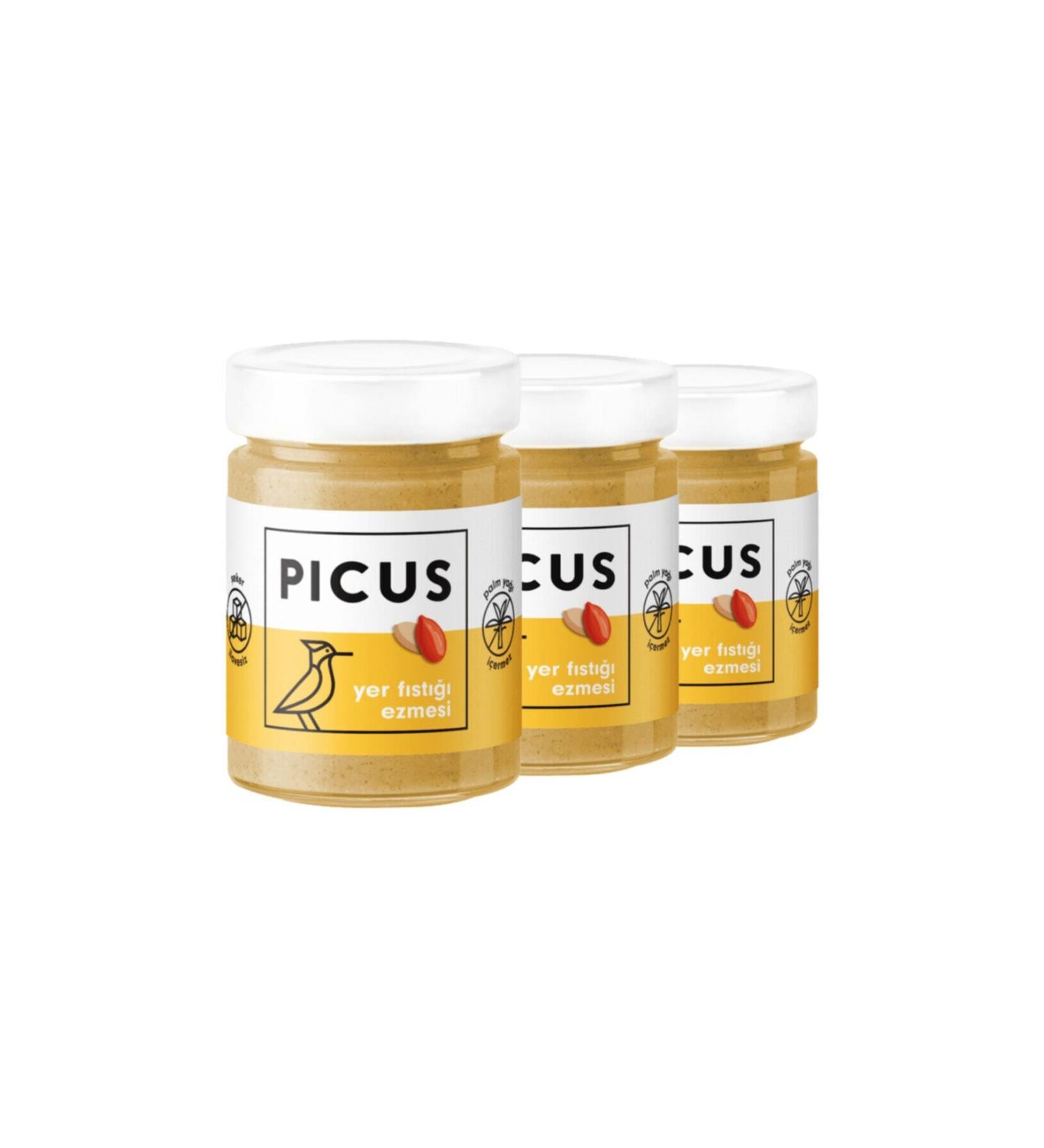 picus Peanut Butter 300gr X 3 Pieces